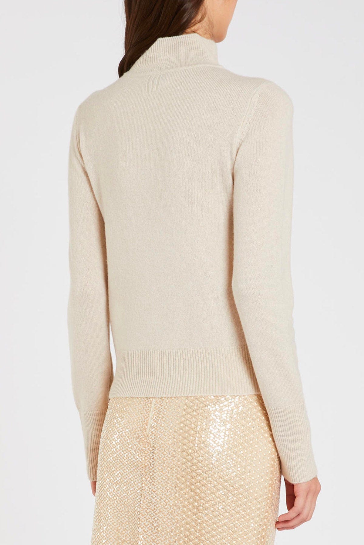 MARELLA MAGLIA-CANOTTIERA-TOP  BIANCO AVORIO / XXS Maglia in lana e cashmire donna Marella Fibra