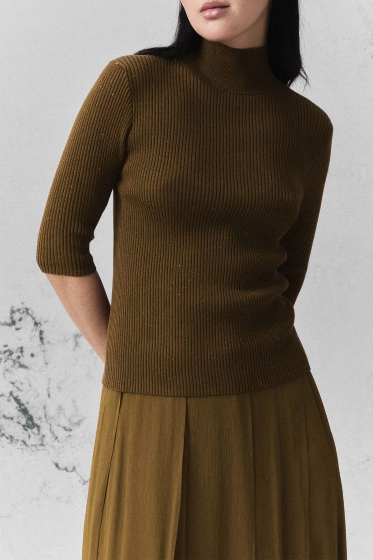 MARELLA MAGLIA-CANOTTIERA-TOP  Maglia in lana over donna Marella Mllgallo