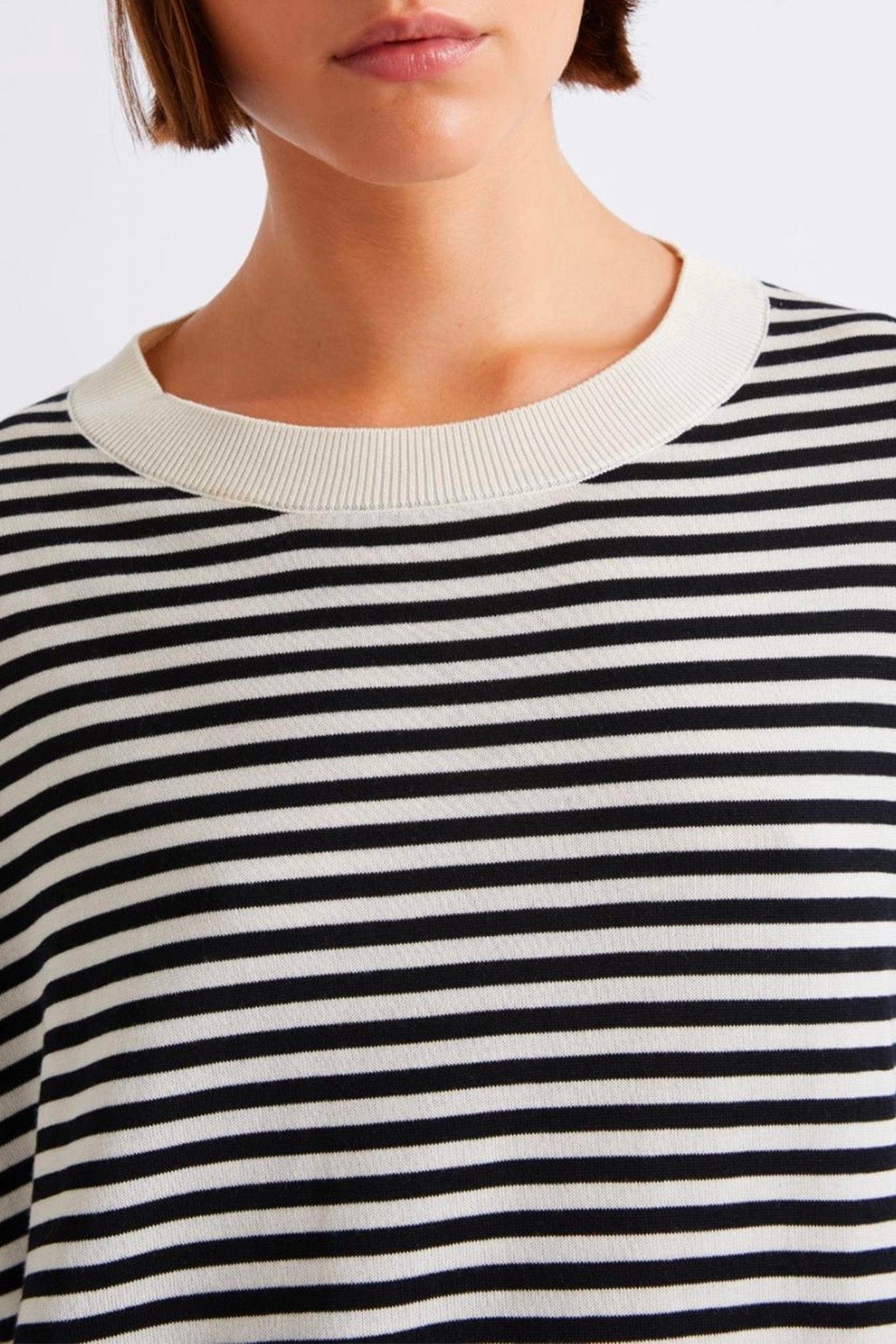 MARELLA MAGLIA-CANOTTIERA-TOP  Maglia rigata donna Marella Giara
