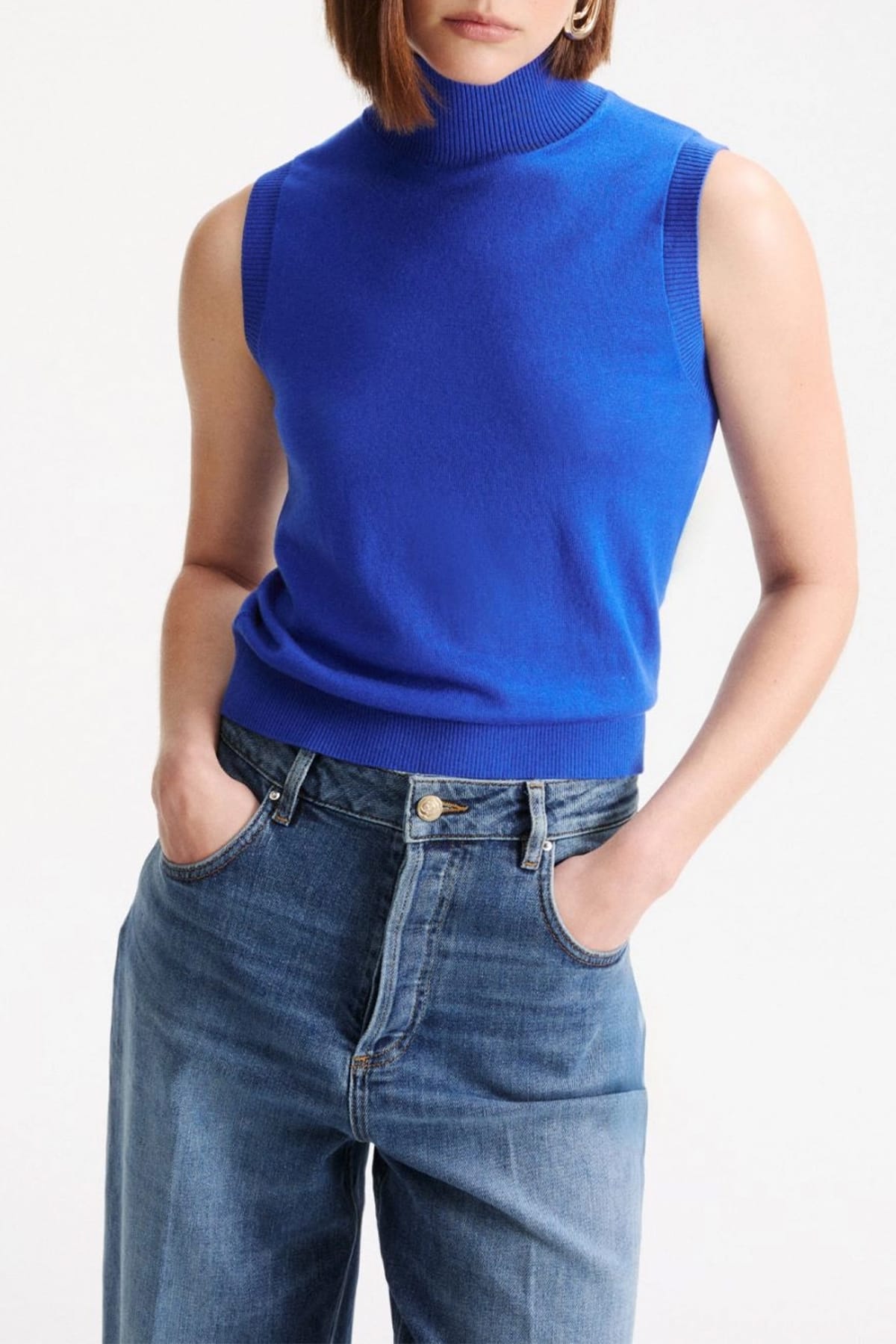 MARELLA MAGLIA-CANOTTIERA-TOP  Maglia senza maniche donna Marella Mllvelo