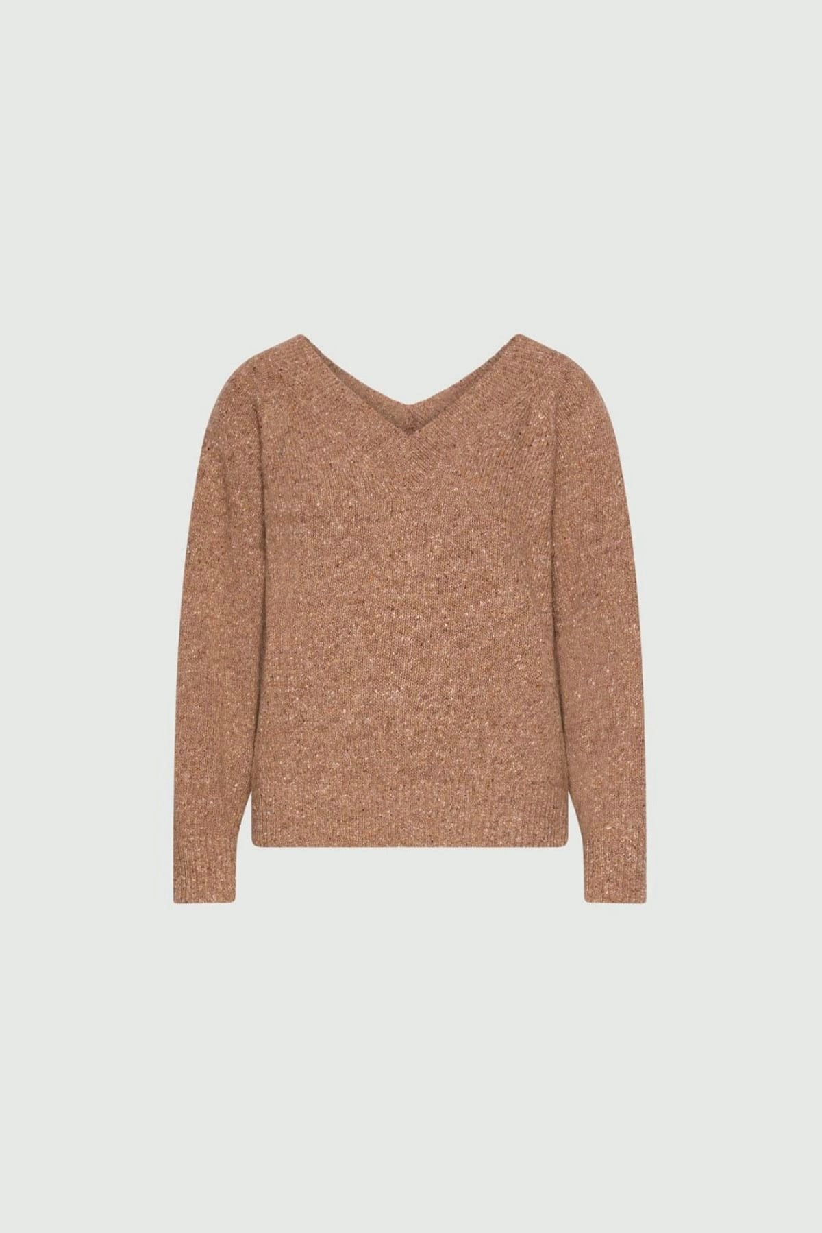 MARELLA MAGLIA-CANOTTIERA-TOP  NOCCIOLA / XXS Maglia in lana donna Marella Mlslimone
