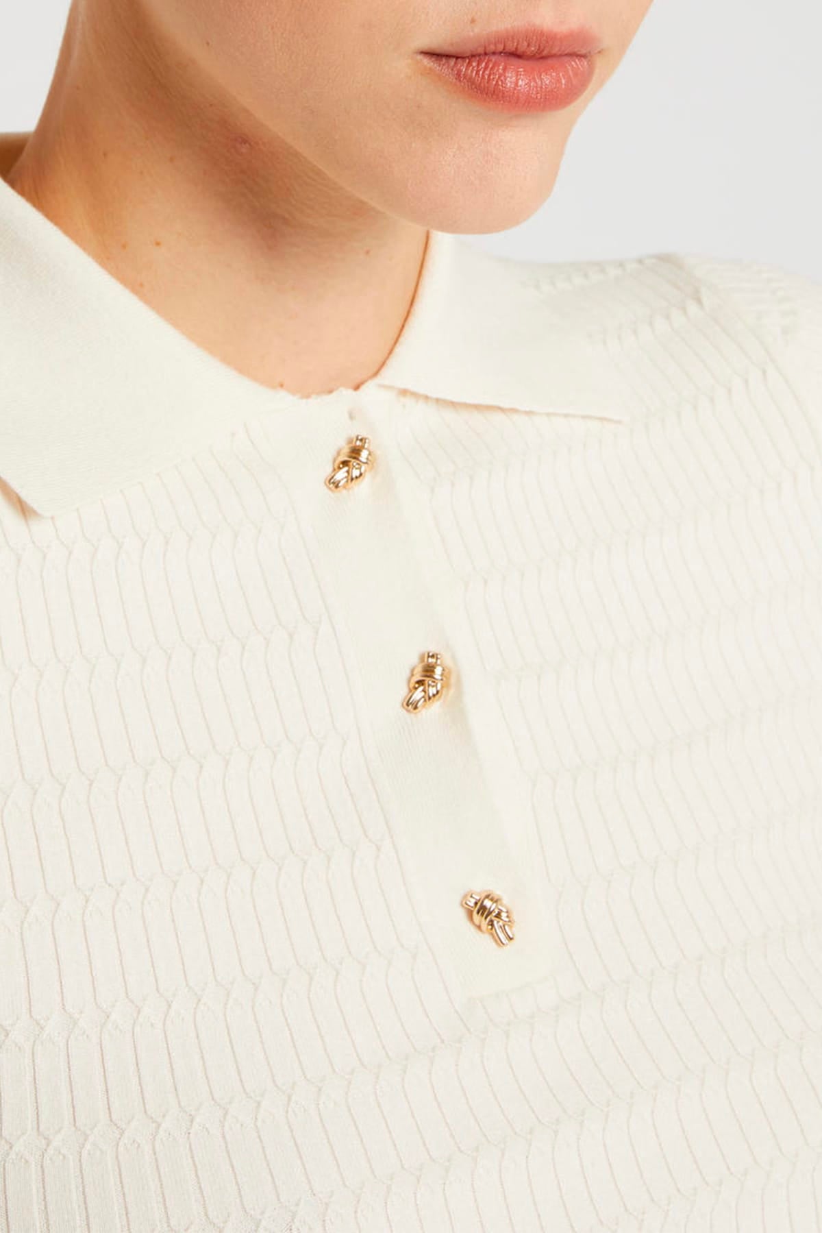 MARELLA MAGLIA-CANOTTIERA-TOP  Polo in maglia donna Marella Mlllegno