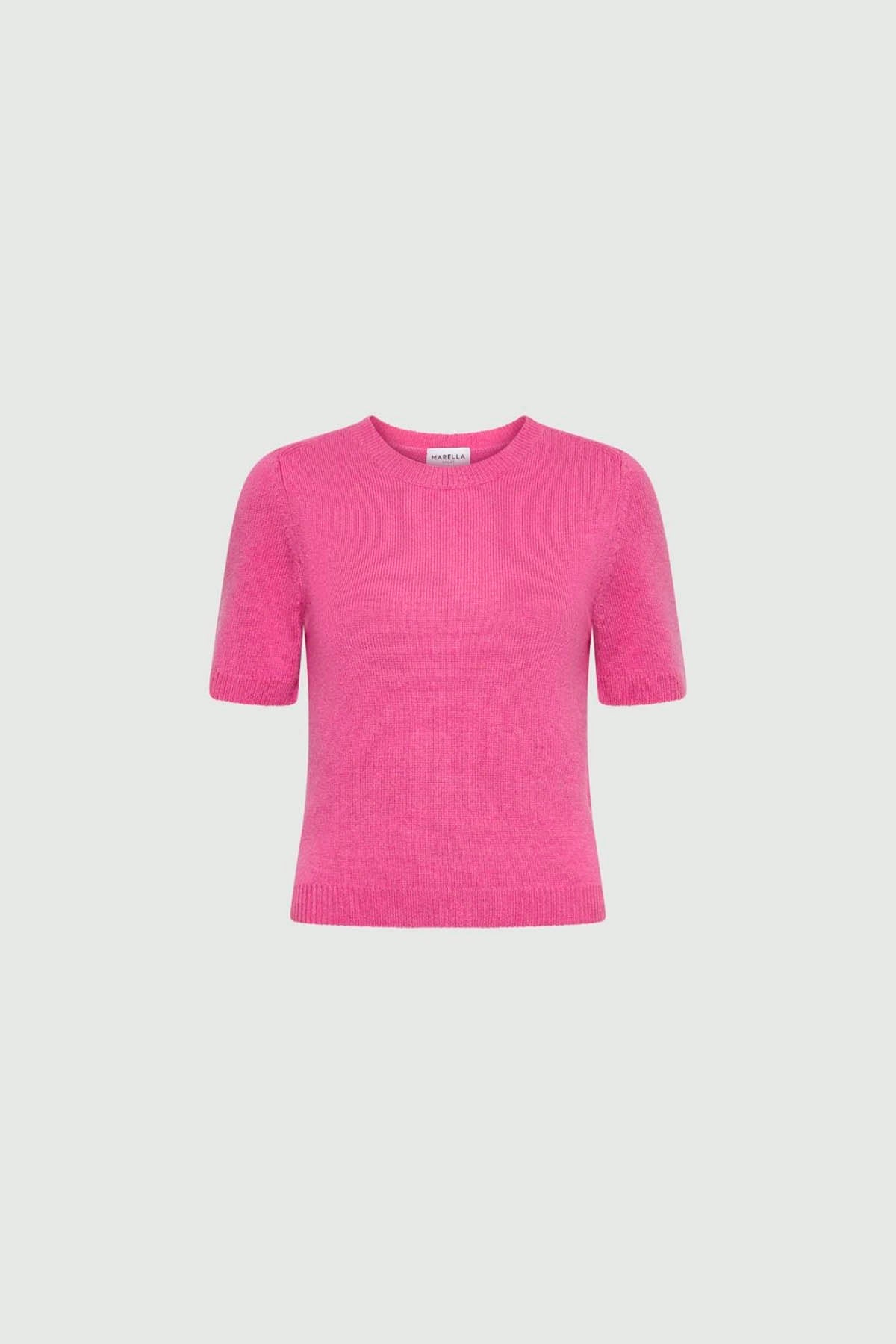 MARELLA MAGLIA-CANOTTIERA-TOP  ROSA / XXS T-Shirt in Cashmere Donna Marella Netto