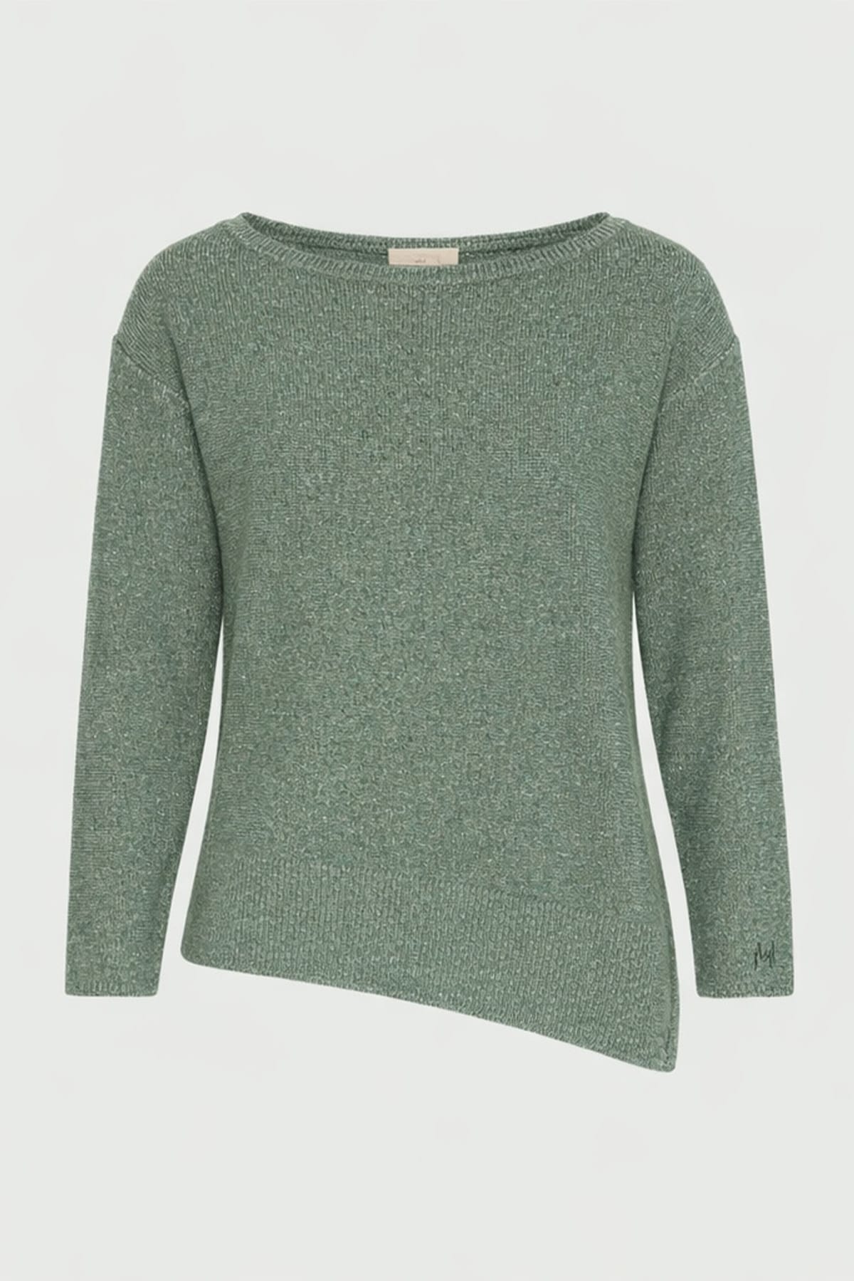 MARELLA MAGLIA-CANOTTIERA-TOP  VERDE / XXS Maglia con lurex donna Marella Monochrome Mlmvasto
