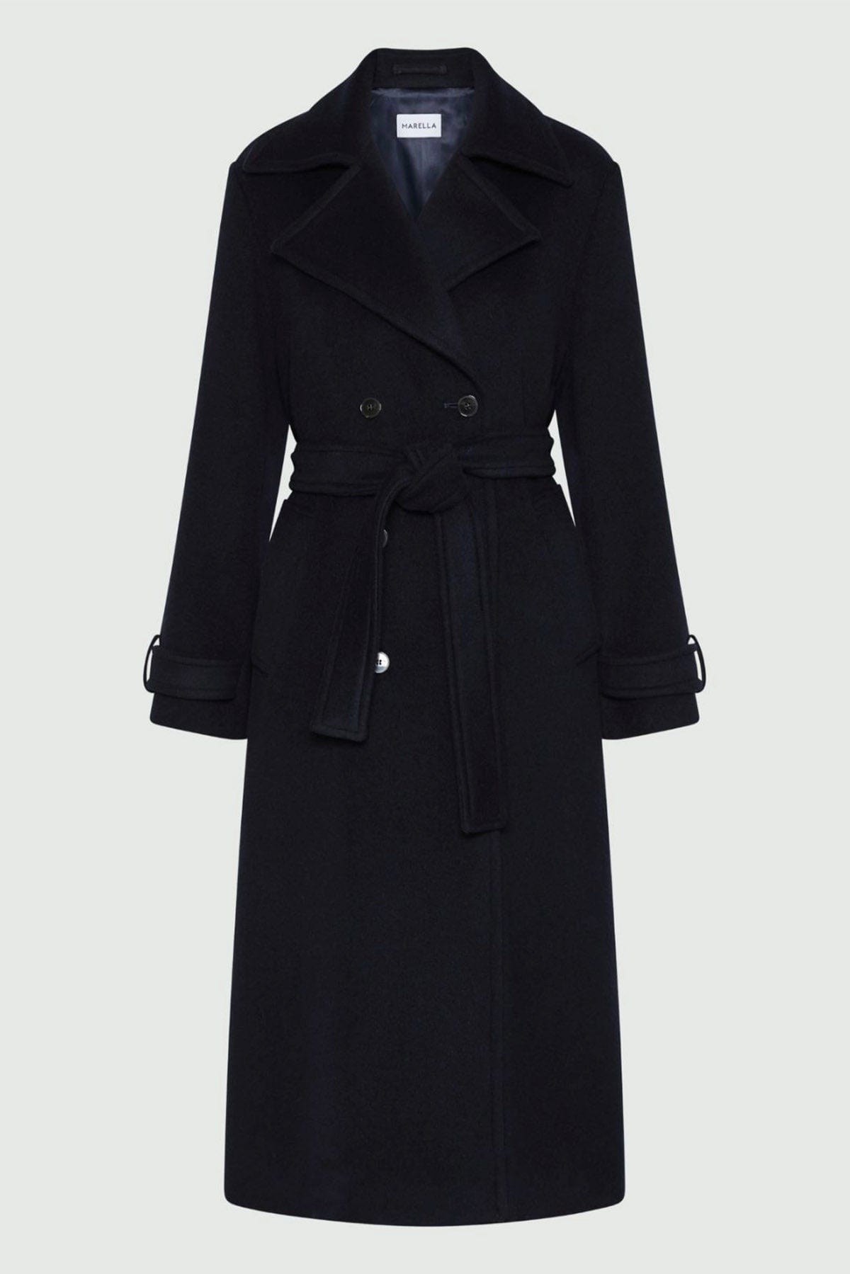 MARELLA MANTELLO-MANTELLA  BLU NAVY / 34 Cappotto blu donna Marella Balcone