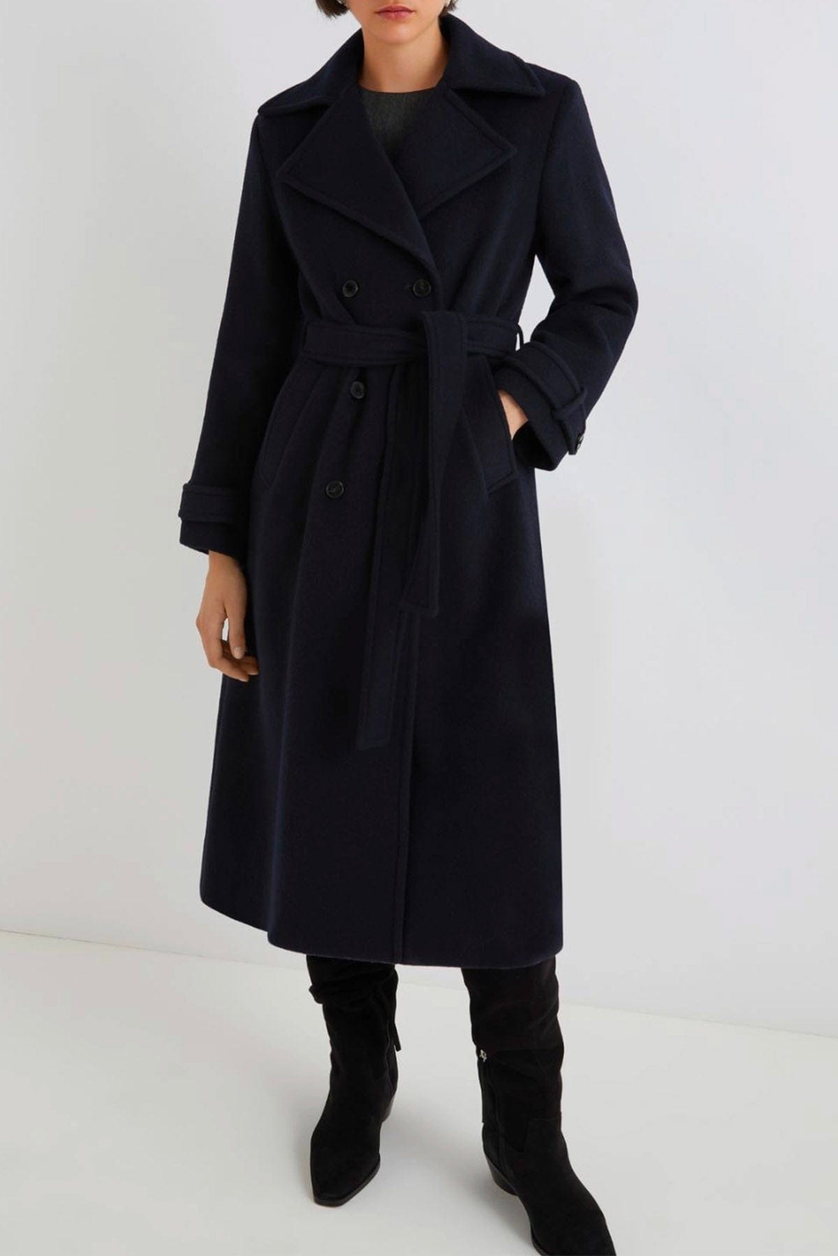MARELLA MANTELLO-MANTELLA  Cappotto blu donna Marella Balcone