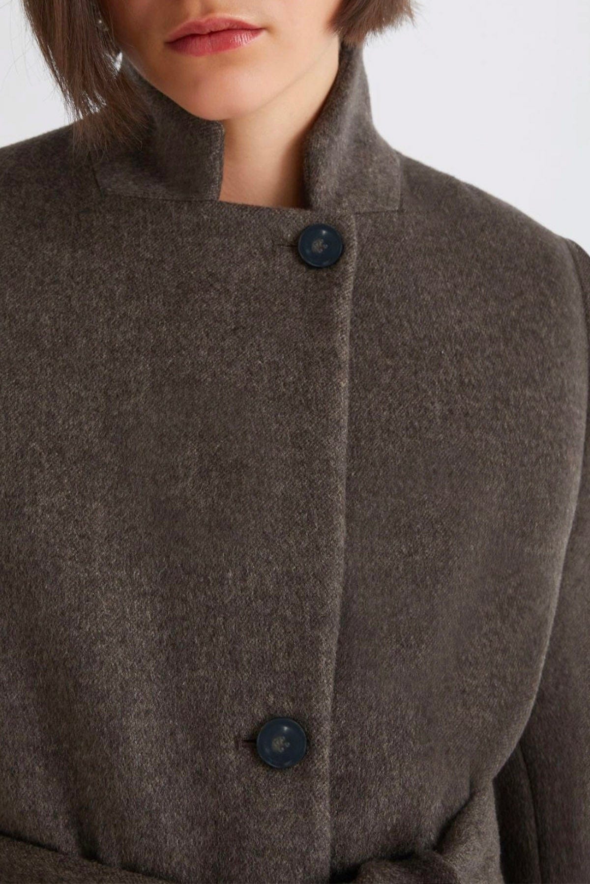 MARELLA MANTELLO-MANTELLA  MARRONE / 34 Cappotto in lana donna Marella Giostro