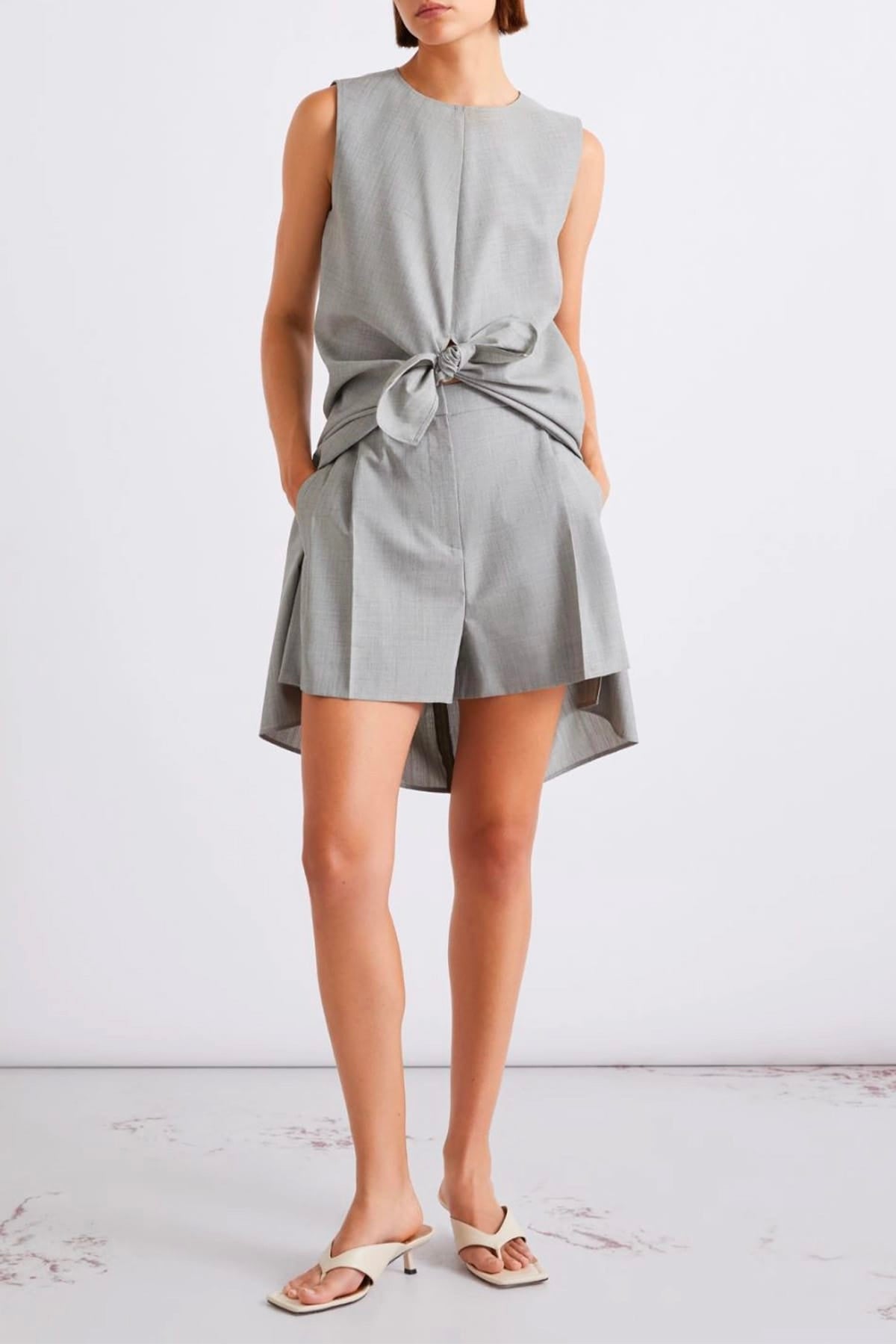MARELLA PANTALONE CORTO  Pantalone corto grigio donna Marella Mllaccenni