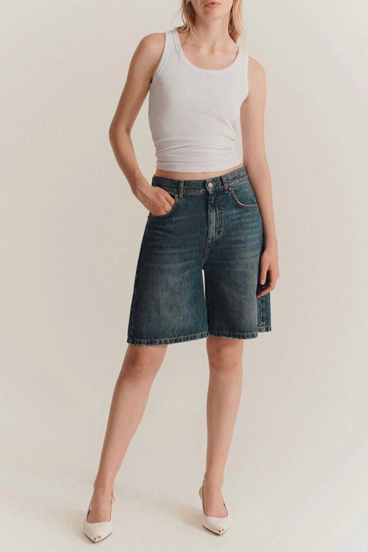 MARELLA PANTALONE CORTO  Short in jeans donna Marella Short