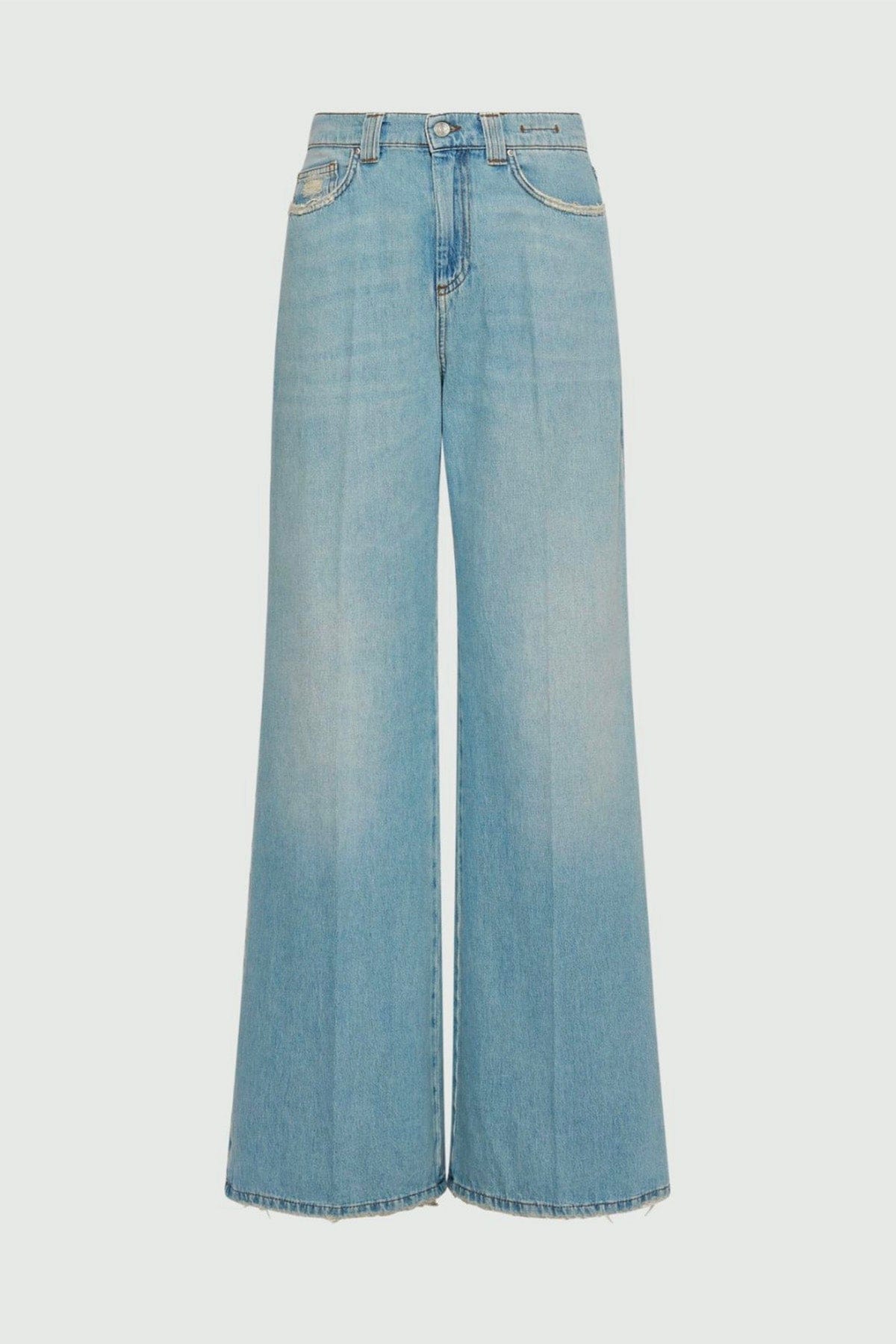 MARELLA PANTALONE IN DENIM  BLU WASH / 34 Jeans donna over Marella Wleg