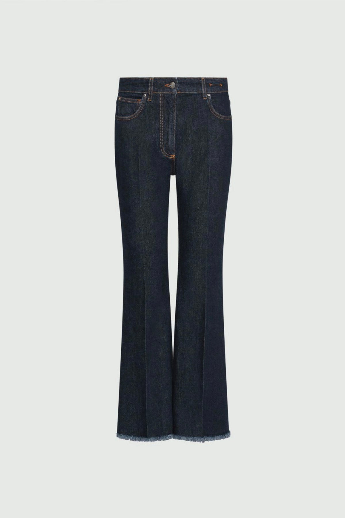 MARELLA PANTALONE IN DENIM  DENIM SCURO / 34 Jeans in stretch denim donna Marella Fcrop