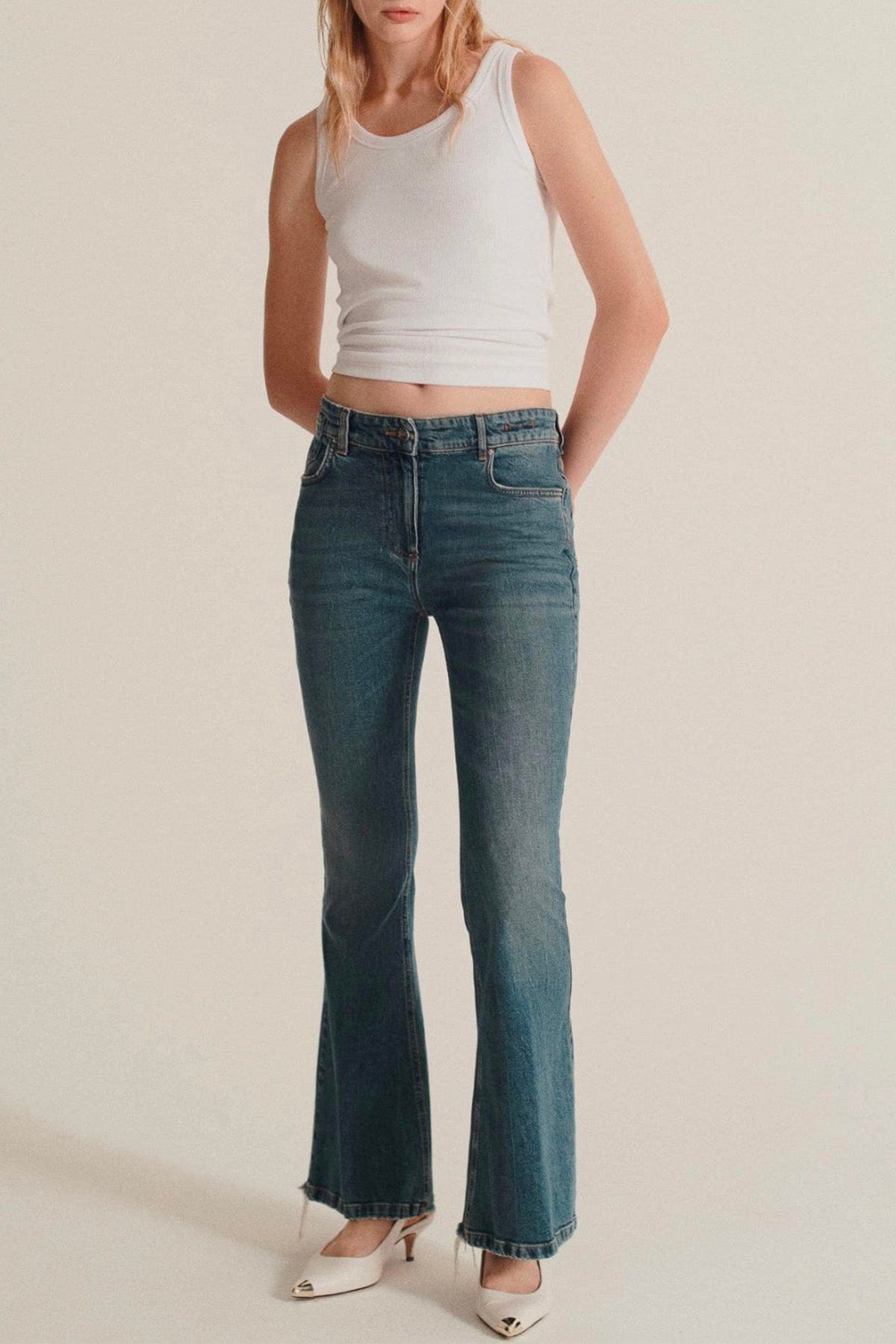 MARELLA PANTALONE IN DENIM  Jeans donna Marella stretch denim Bcut