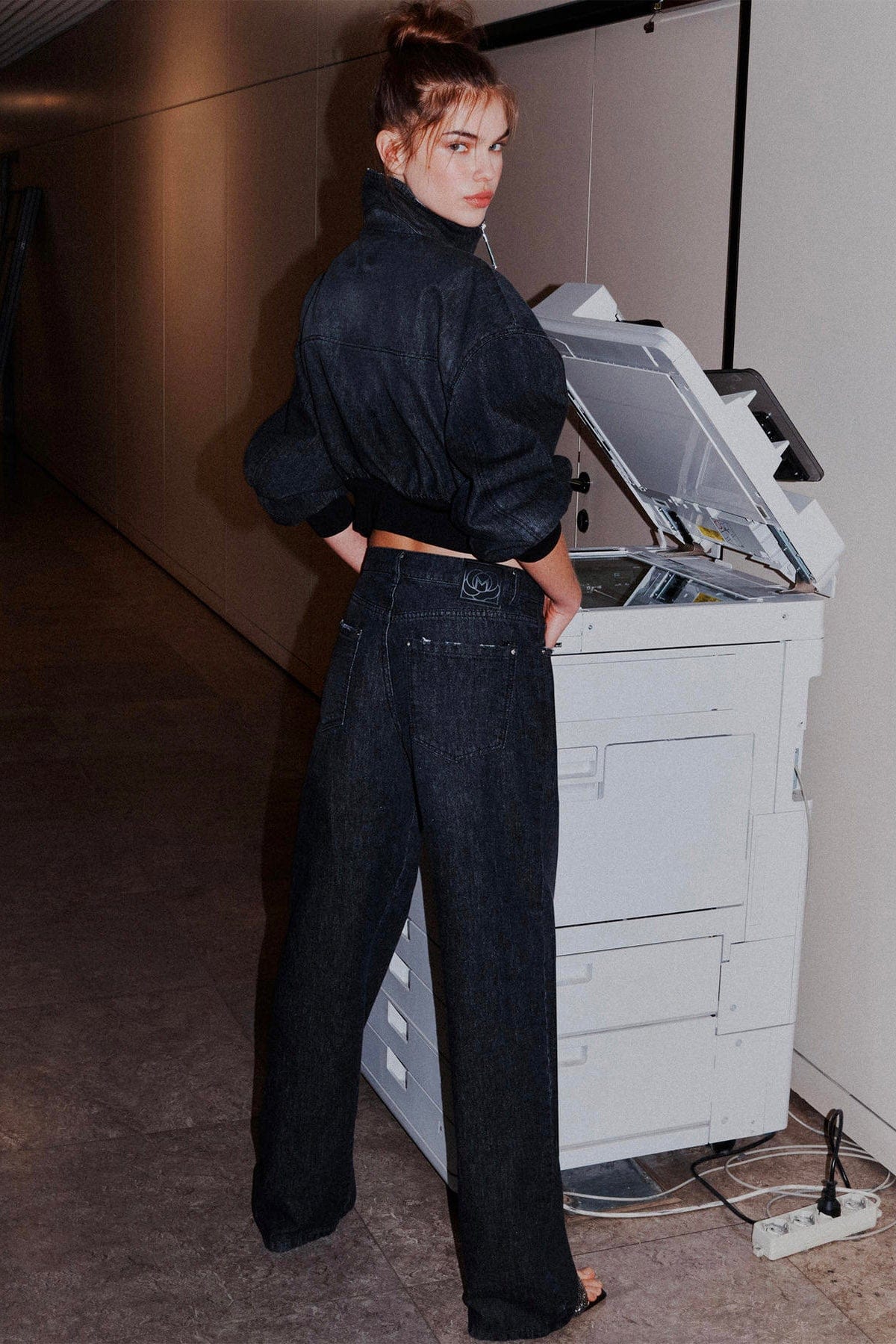 MARELLA PANTALONE IN DENIM  Jeans donna neri Marella Stella Maxwell Super