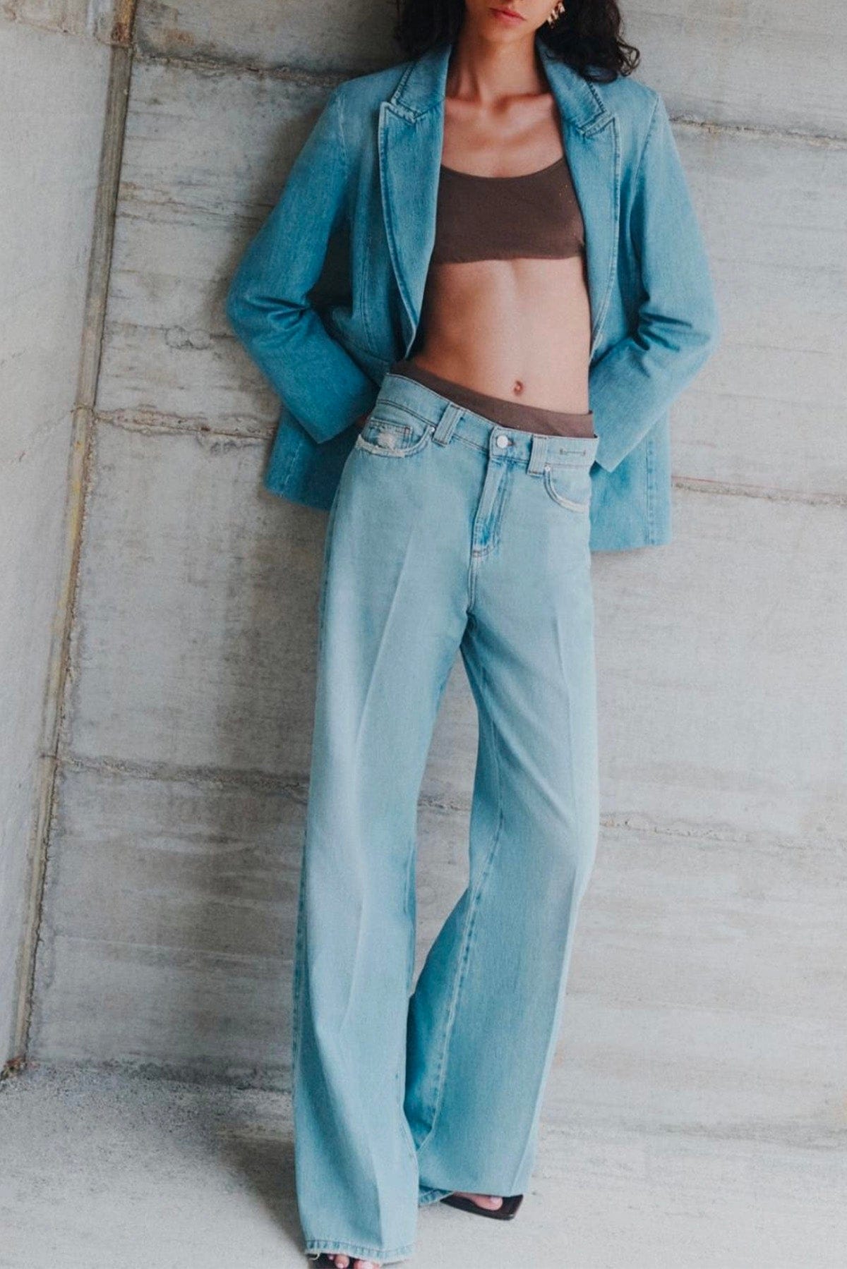 MARELLA PANTALONE IN DENIM  Jeans donna over Marella Wleg