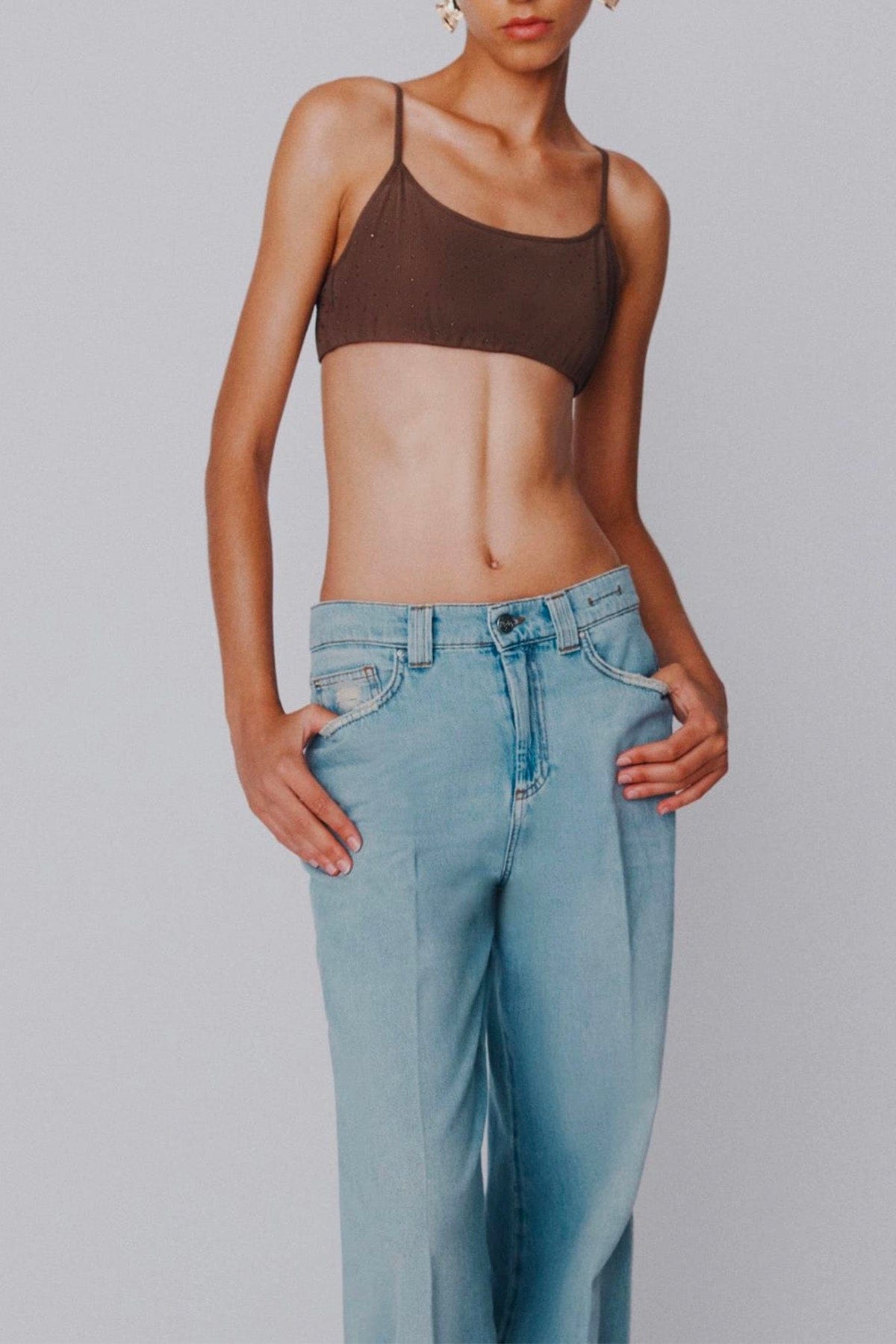MARELLA PANTALONE IN DENIM  Jeans donna over Marella Wleg