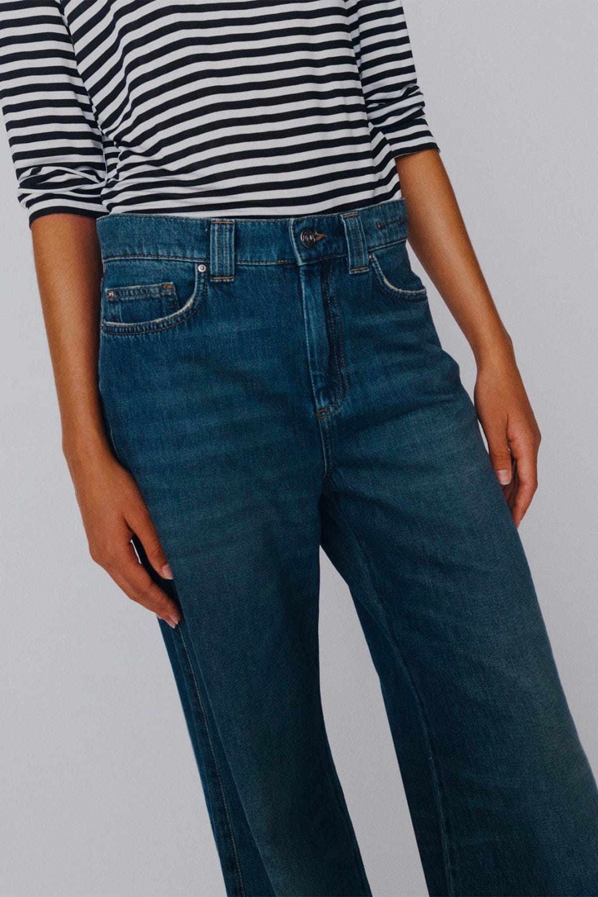 MARELLA PANTALONE IN DENIM  Jeans donna over Marella Wleg