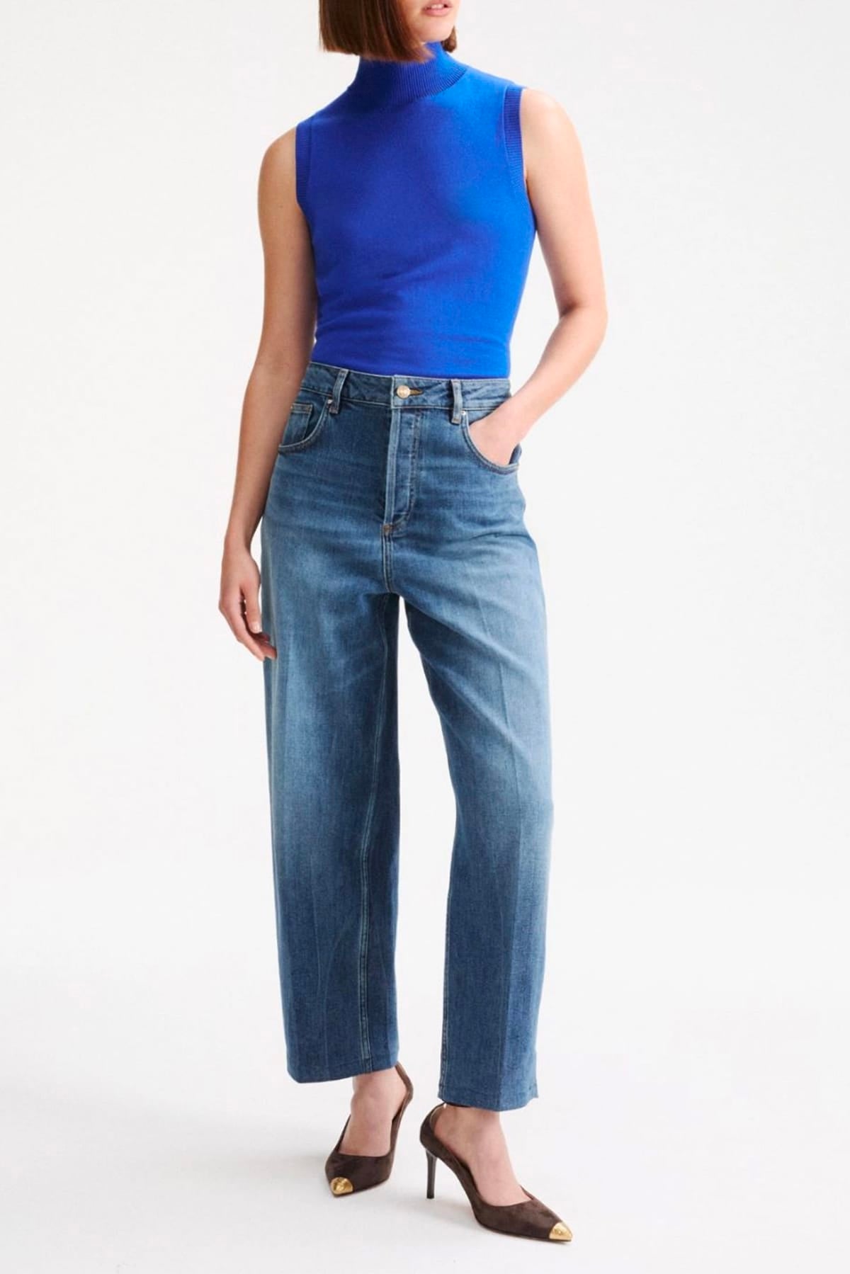 MARELLA PANTALONE IN DENIM  Jeans over donna blu Marella Mllanemone