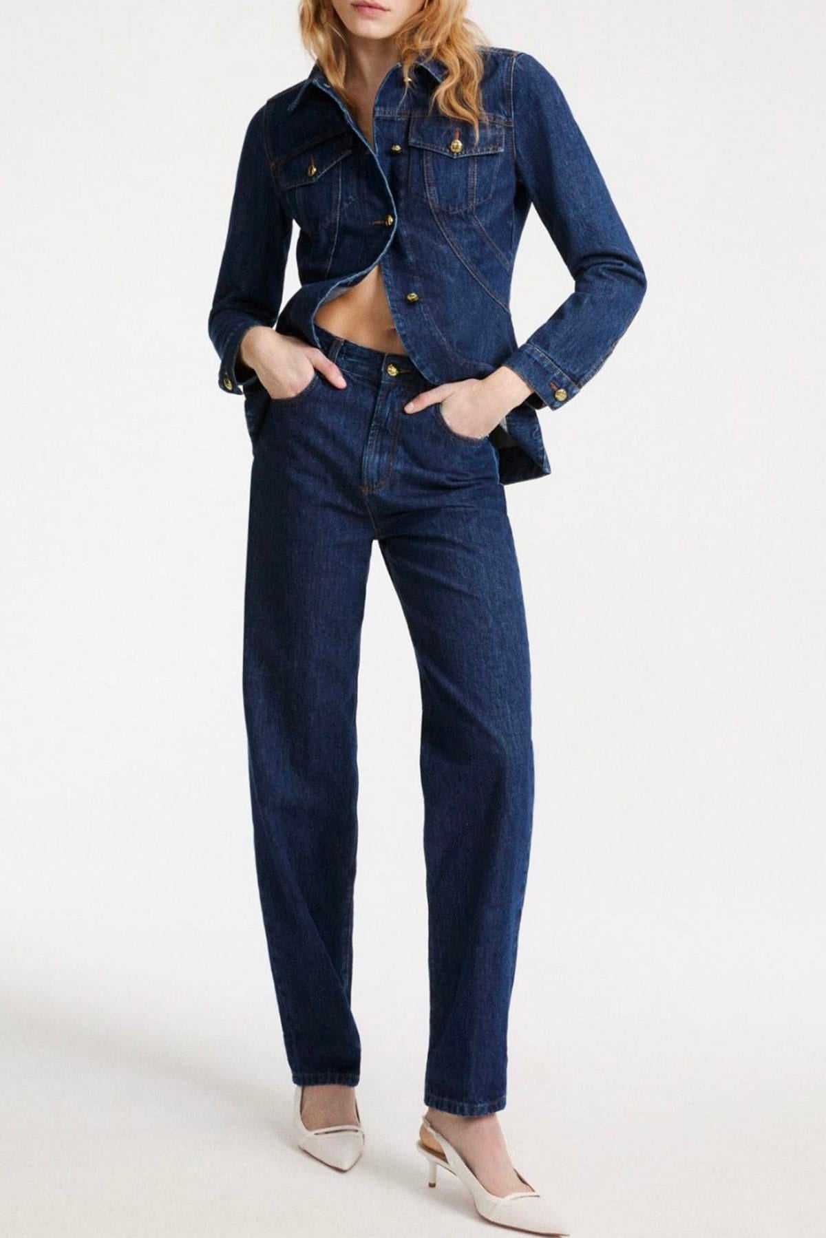 MARELLA PANTALONE IN DENIM  Jeans over donna Marella Mlsmom