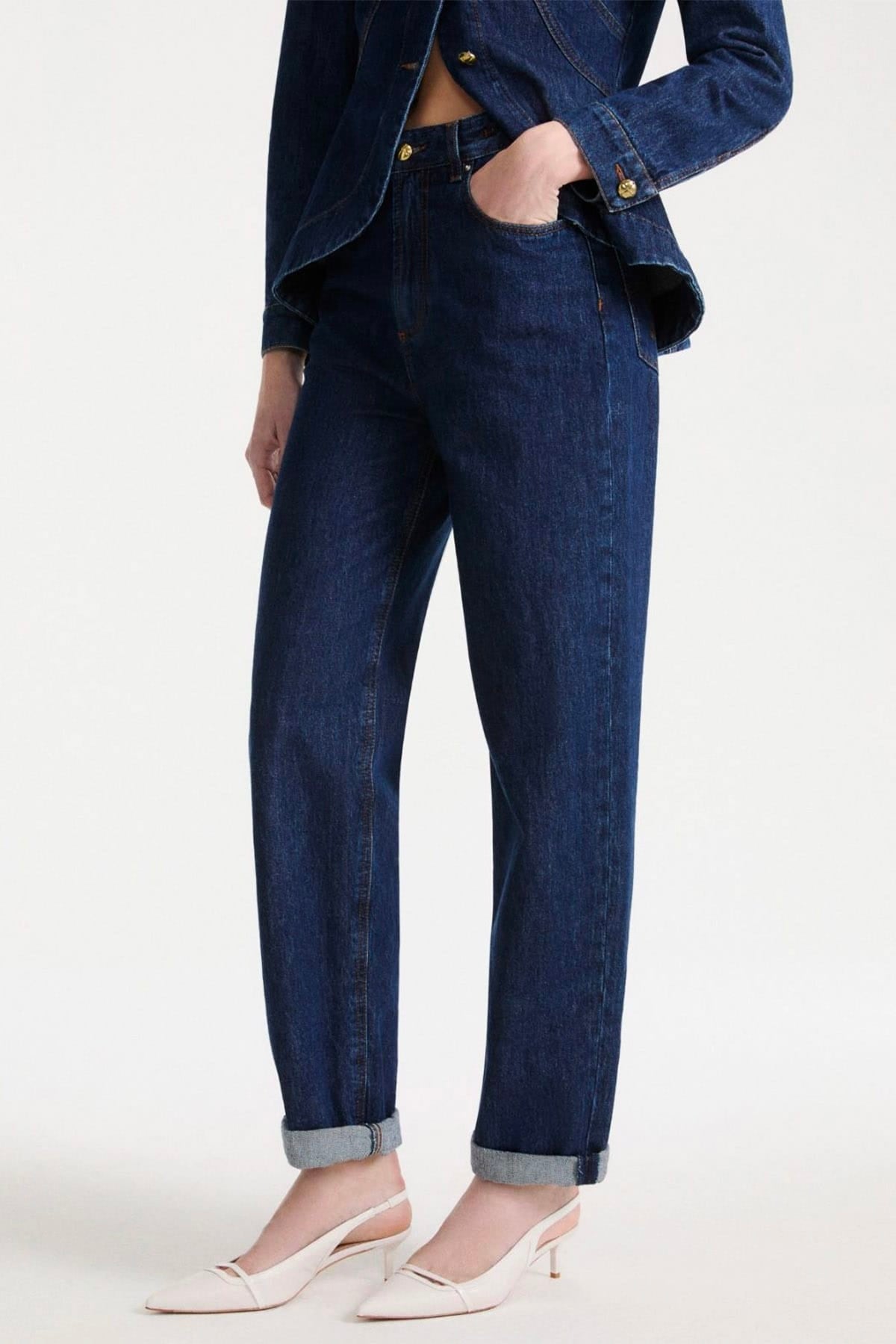 MARELLA PANTALONE IN DENIM  Jeans over donna Marella Mlsmom