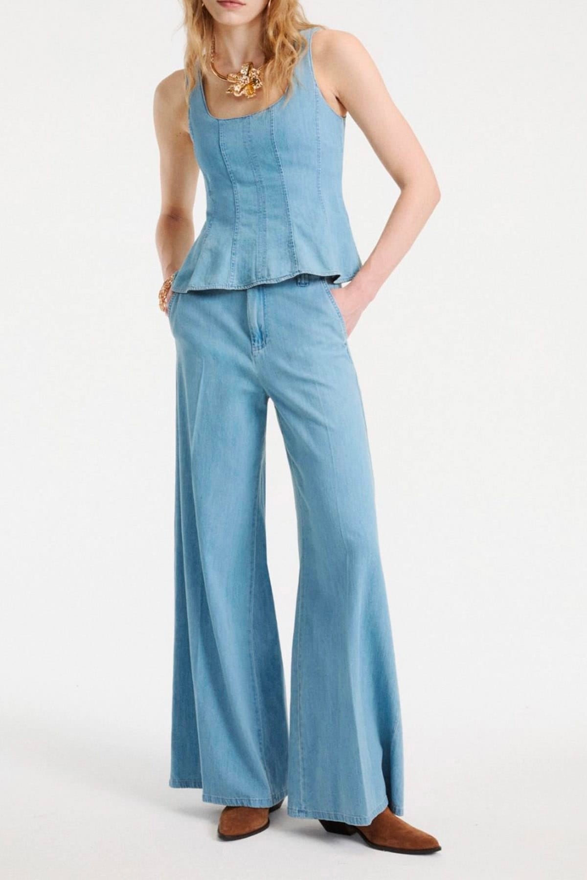 MARELLA PANTALONE IN DENIM  Jeans over donna Marella Mlswleg2