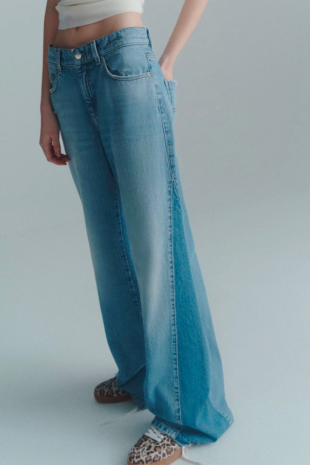 MARELLA PANTALONE IN DENIM  Jenas donna Marella over Wleg