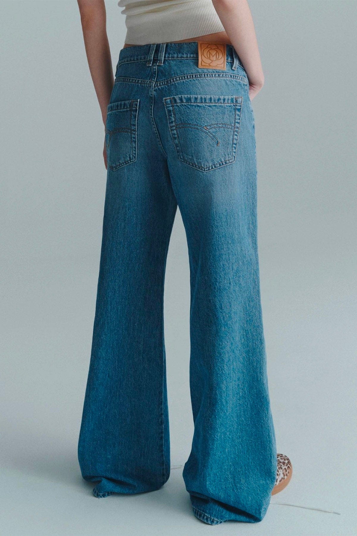 MARELLA PANTALONE IN DENIM  Jenas donna Marella over Wleg