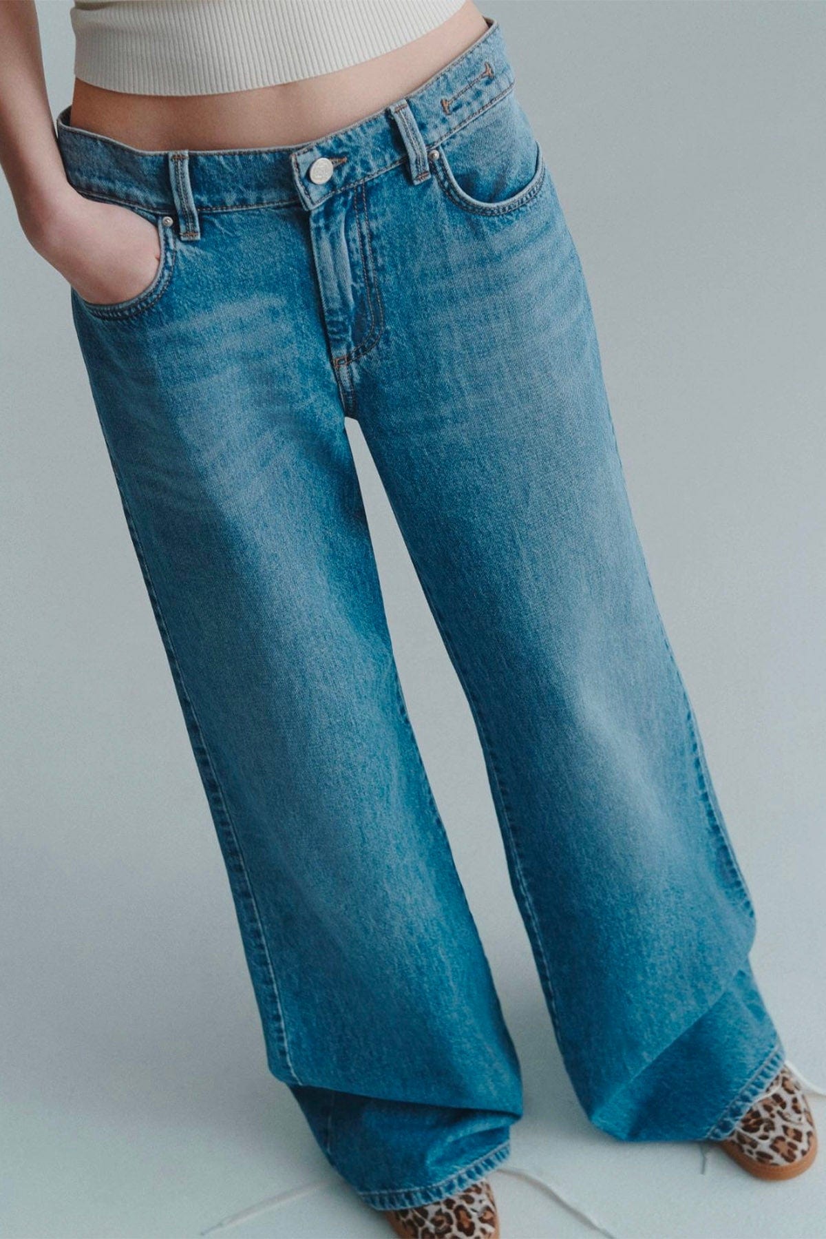 MARELLA PANTALONE IN DENIM  Jenas donna Marella over Wleg