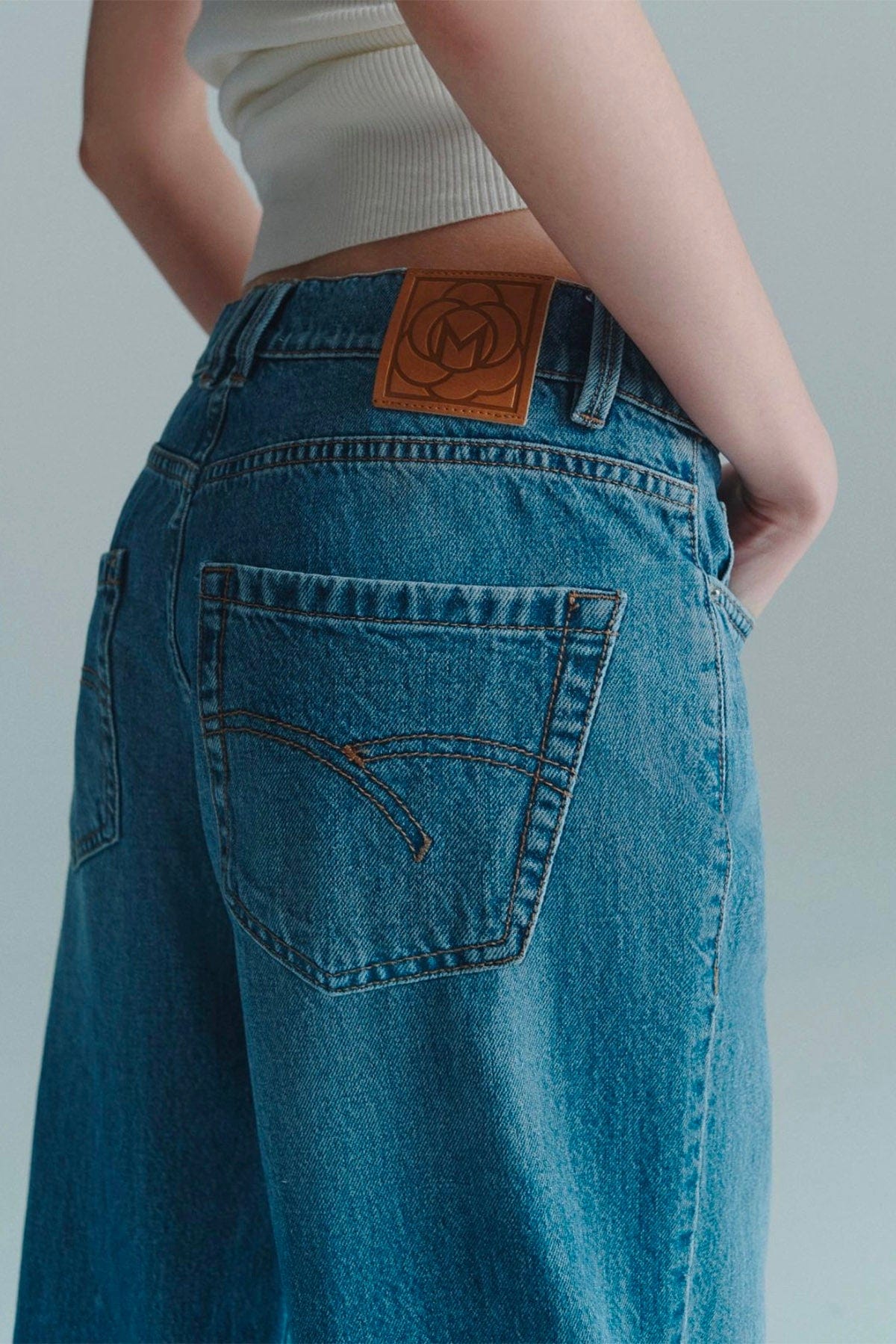 MARELLA PANTALONE IN DENIM  Jenas donna Marella over Wleg