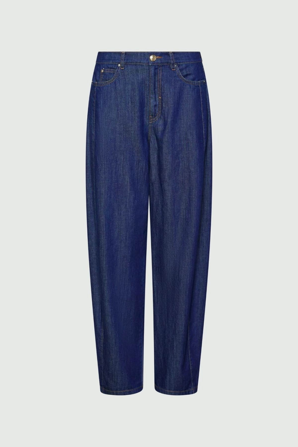 MARELLA PANTALONE IN DENIM  MOON INDIGO / 34 Jeans over donna Marella Mllagrume
