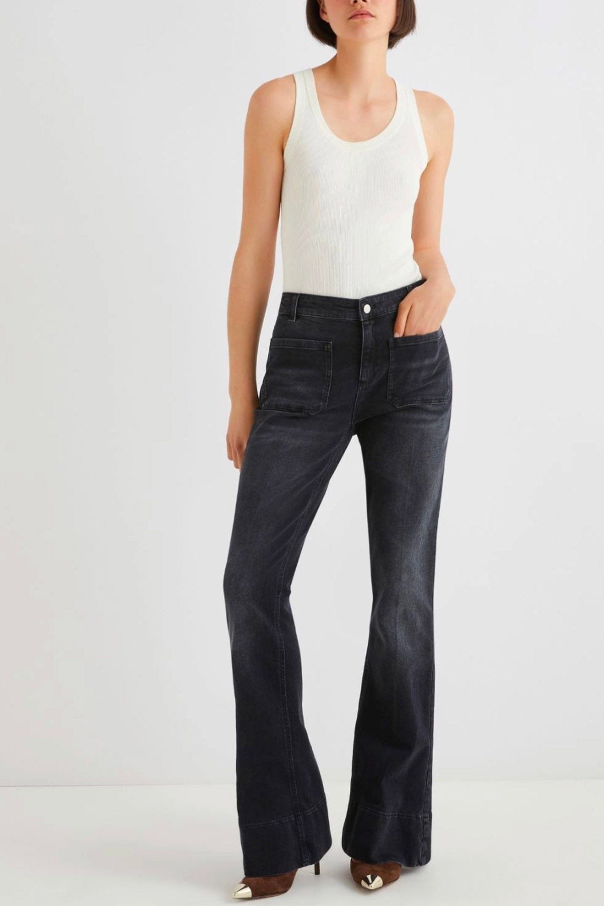 MARELLA PANTALONE IN DENIM  Pantaloni in denm donna Bcut Marella