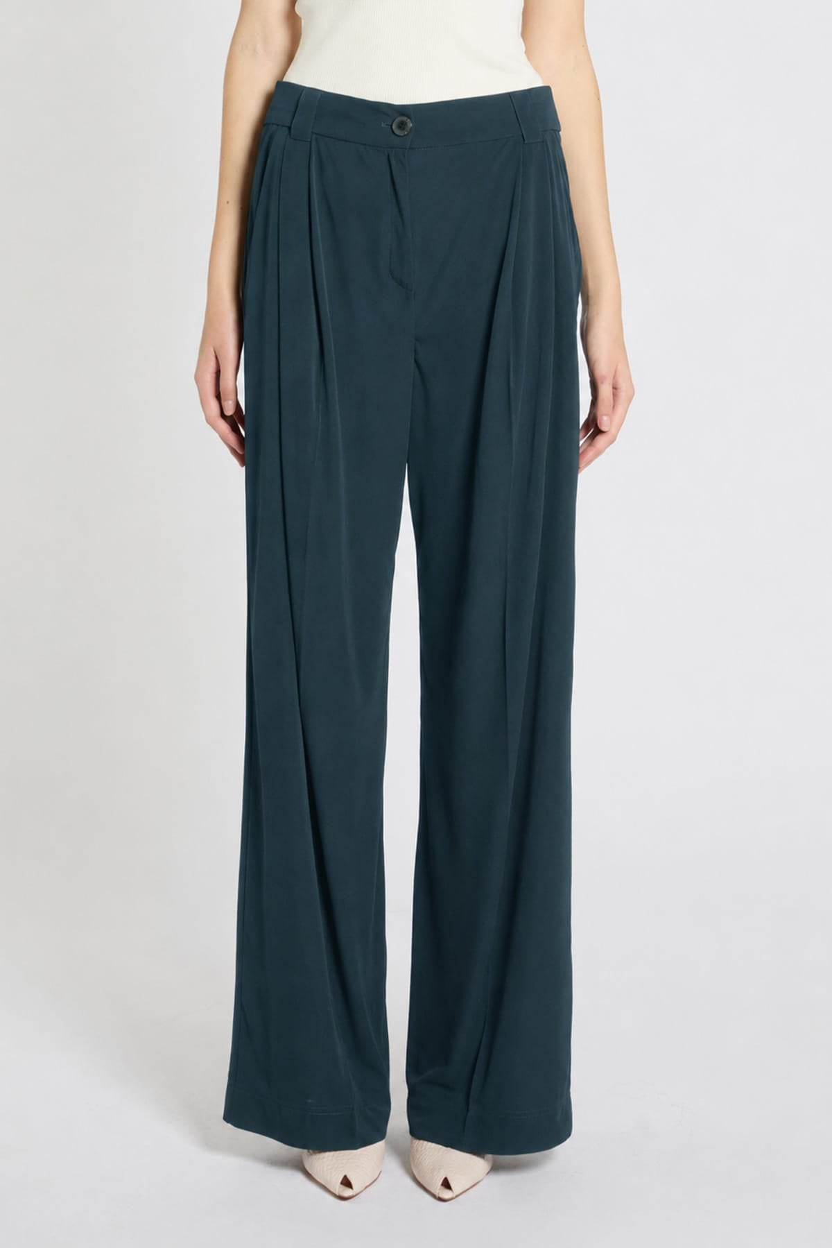 MARELLA PANTALONE IN JERSEY  Pantaloni ampi donna Marella 365 Mltfunale