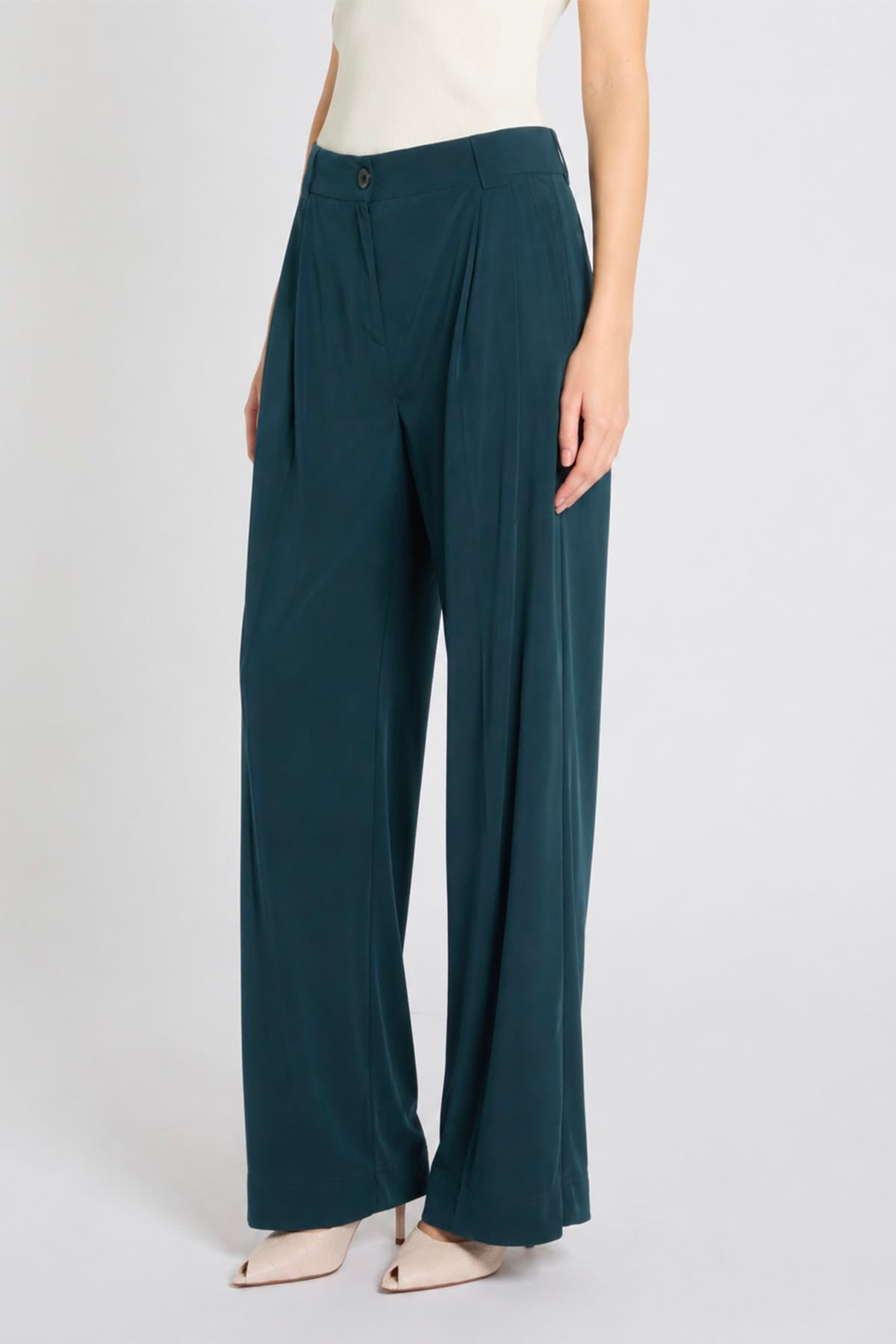 MARELLA PANTALONE IN JERSEY  BLU / 34 Pantaloni ampi donna Marella 365 Mltfunale