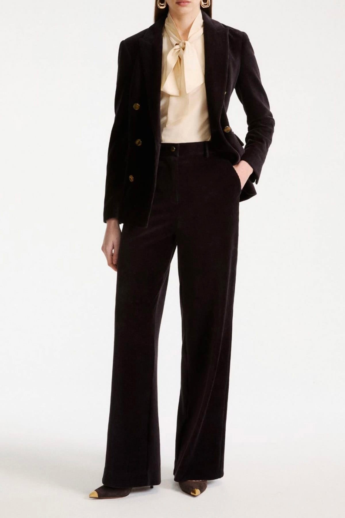 MARELLA PANTALONE IN JERSEY  Pantaloni in velluto a coste donna Marella Mlsastrale