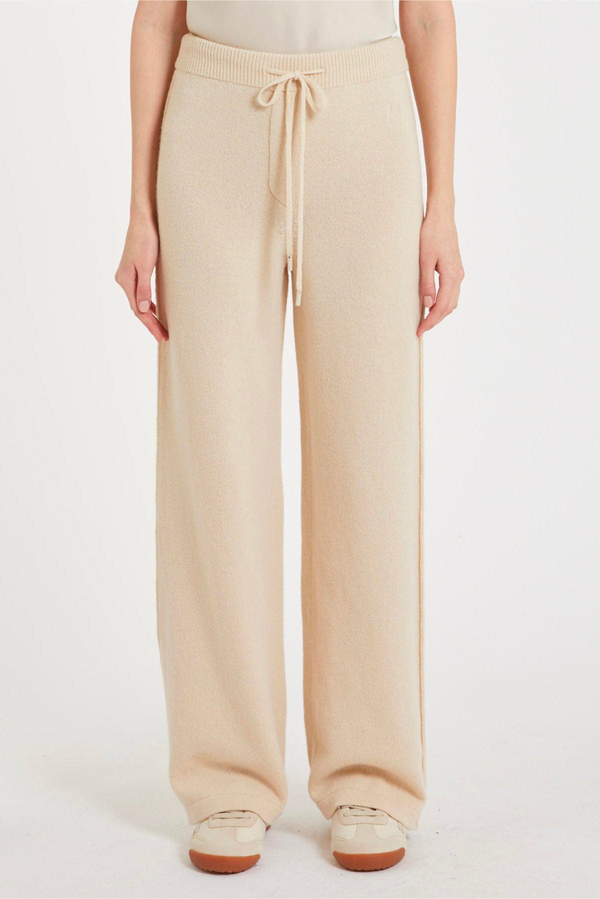 MARELLA PANTALONE IN MAGLIA  PANNA / XXS Pantalone in maglia donna Marella Monochrome Elmetto