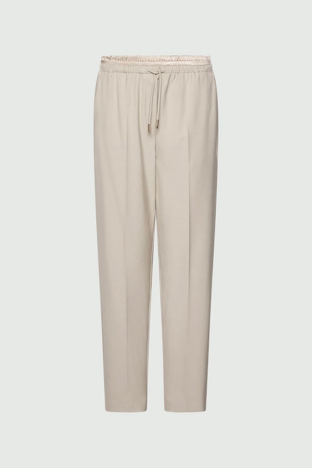 MARELLA PANTALONE LUNGO  AVENA / 34 Pantaloni in lana avena donna Marella Mllvoto