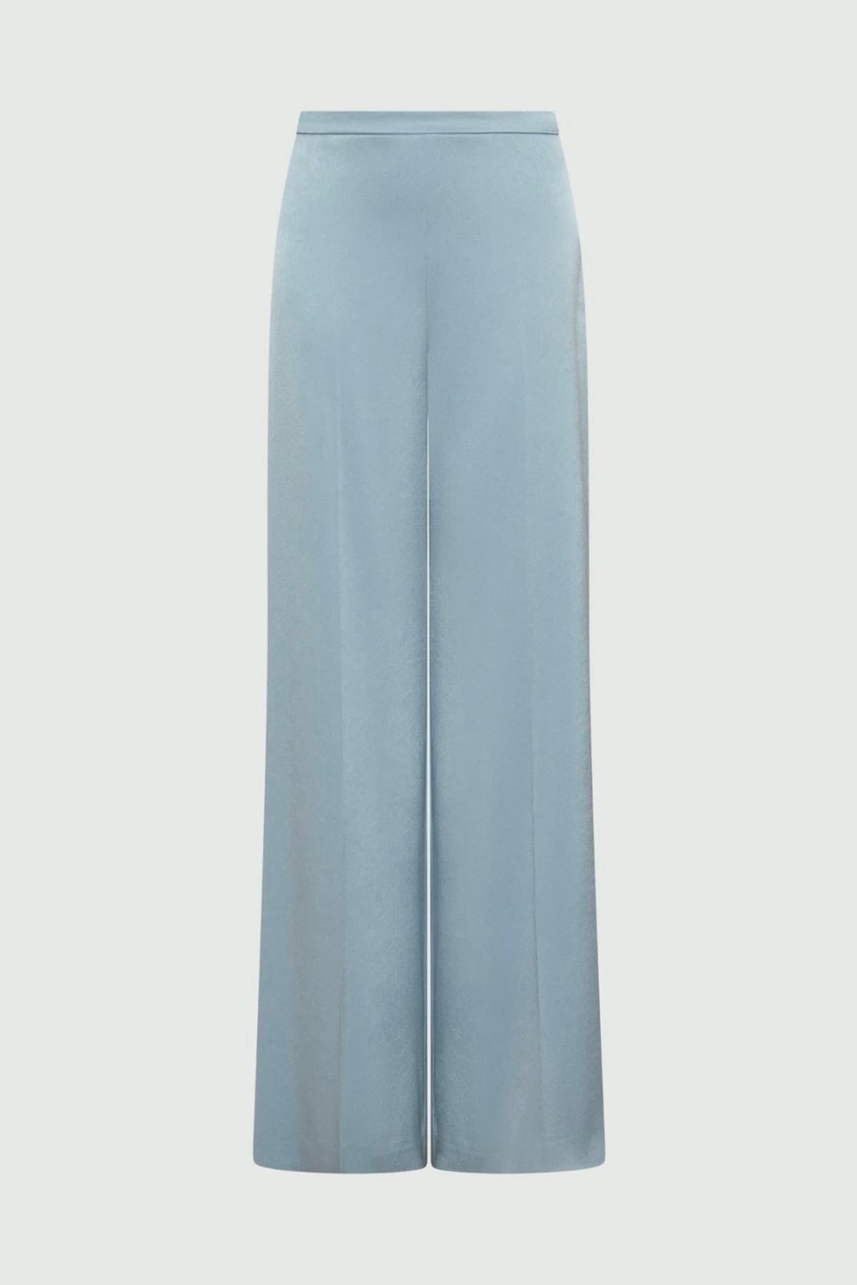 MARELLA PANTALONE LUNGO  AZZURRO / 34 Pantaloni ampi donna Marella Mllpesi