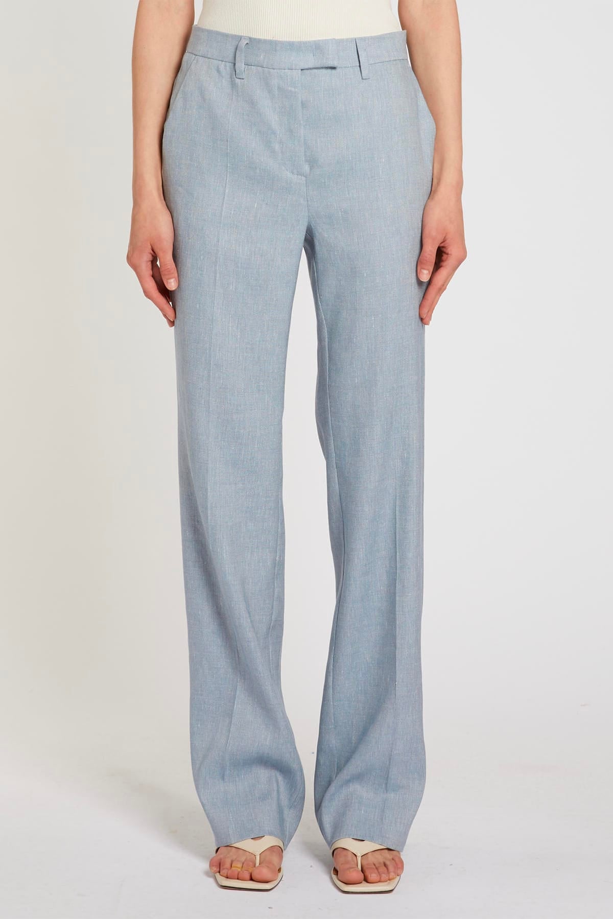 MARELLA PANTALONE LUNGO  AZZURRO / 34 Pantaloni donna Marella Mlltartina