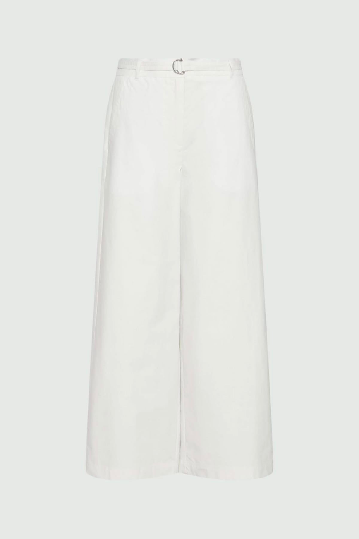 MARELLA PANTALONE LUNGO  BIANCO / 34 Pantalone over in cotone donna Marella Monochrome Mlmbosso