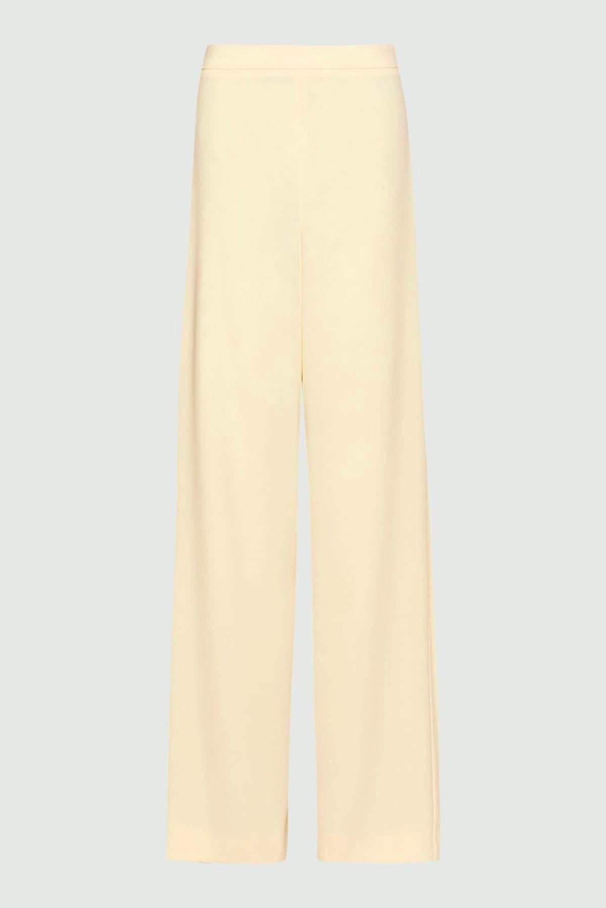 MARELLA PANTALONE LUNGO  BIANCO LANA / 34 Pantaloni bianchi donna Marella 365 Mltrefolo