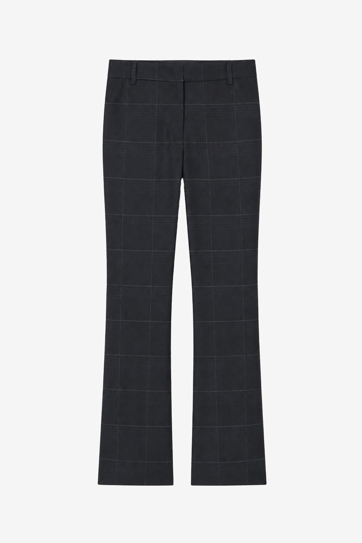 MARELLA PANTALONE LUNGO  BLU NAVY SCOZZESE / 34 Pantaloni donna blu check Marella Mllgalante