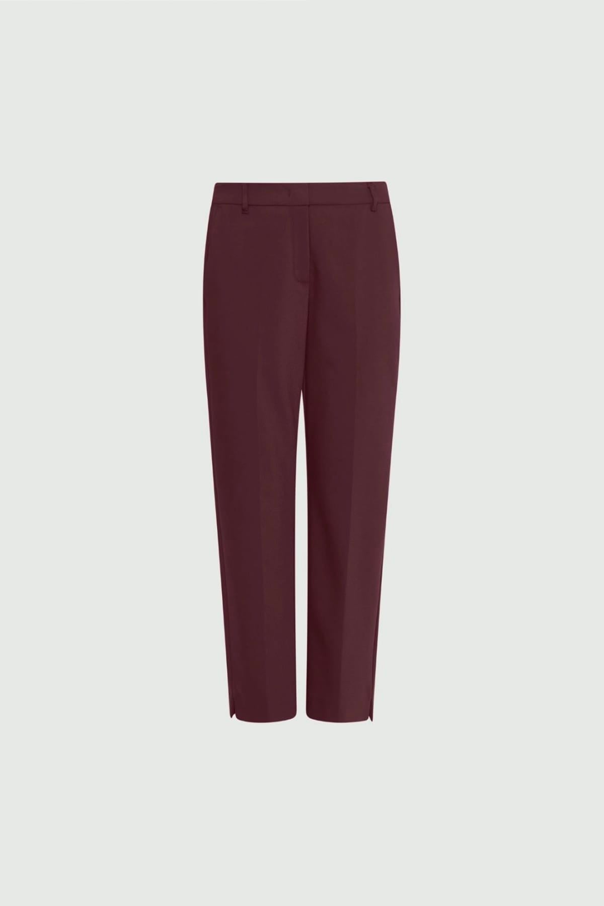 MARELLA PANTALONE LUNGO  BORDEAUX / 34 Pantaloni donna donna Marrella in cotone Mllghianda