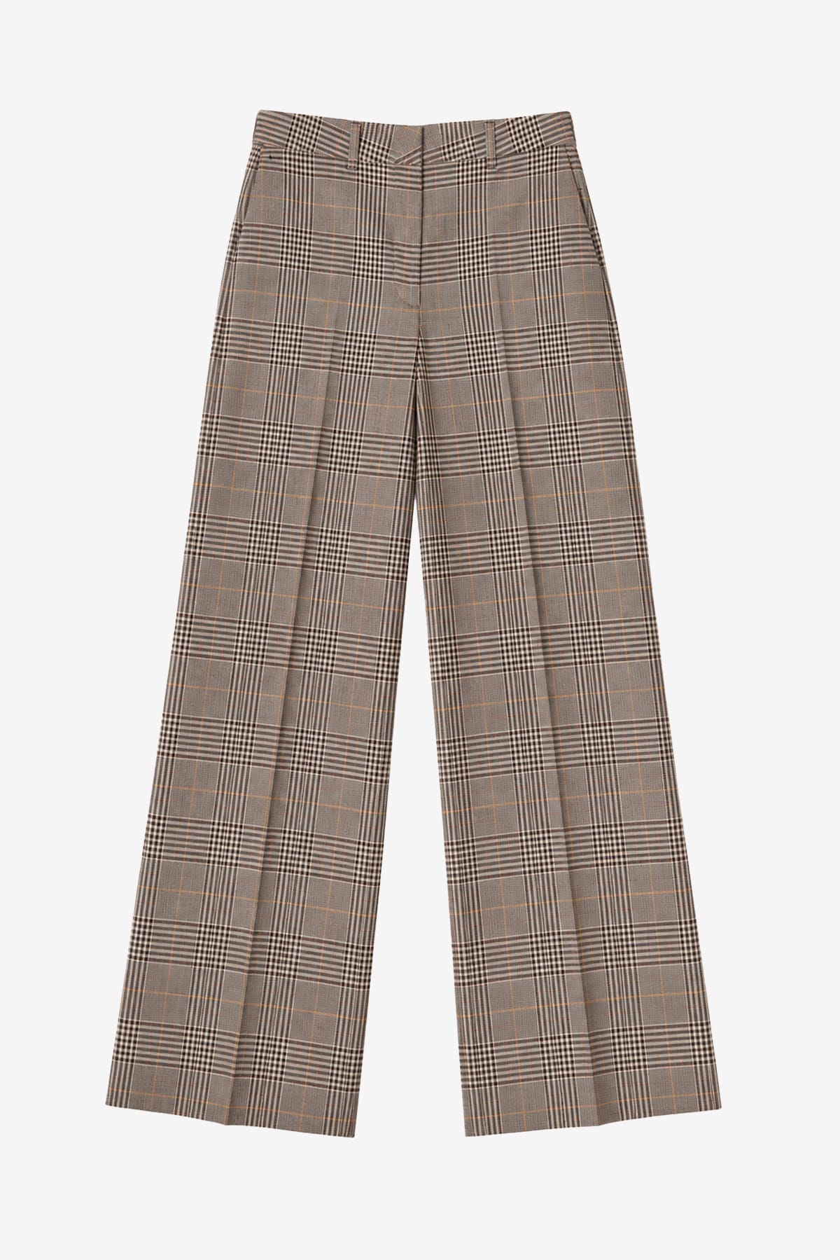 MARELLA PANTALONE LUNGO  CIOCCOLATO / 34 Pantaloni donna Marella check Mllcanapa