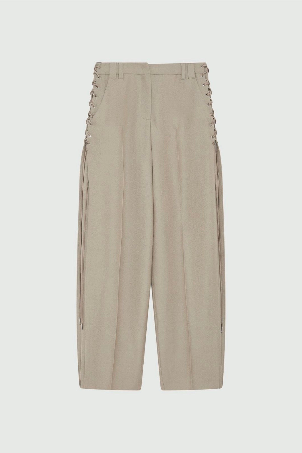 MARELLA PANTALONE LUNGO  GREIGE / 34 Pantaloni donna eleganti Marella Stella Maxwell Corsetto
