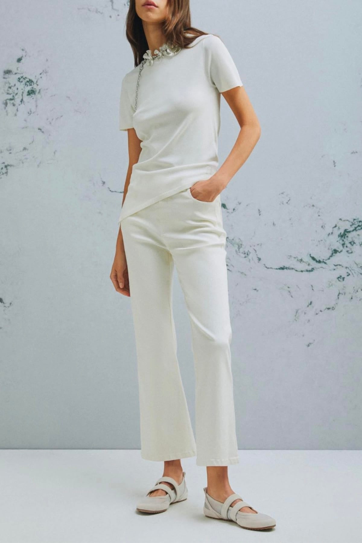 MARELLA PANTALONE LUNGO  Jeans donna Marella Monochrome Mlmronco