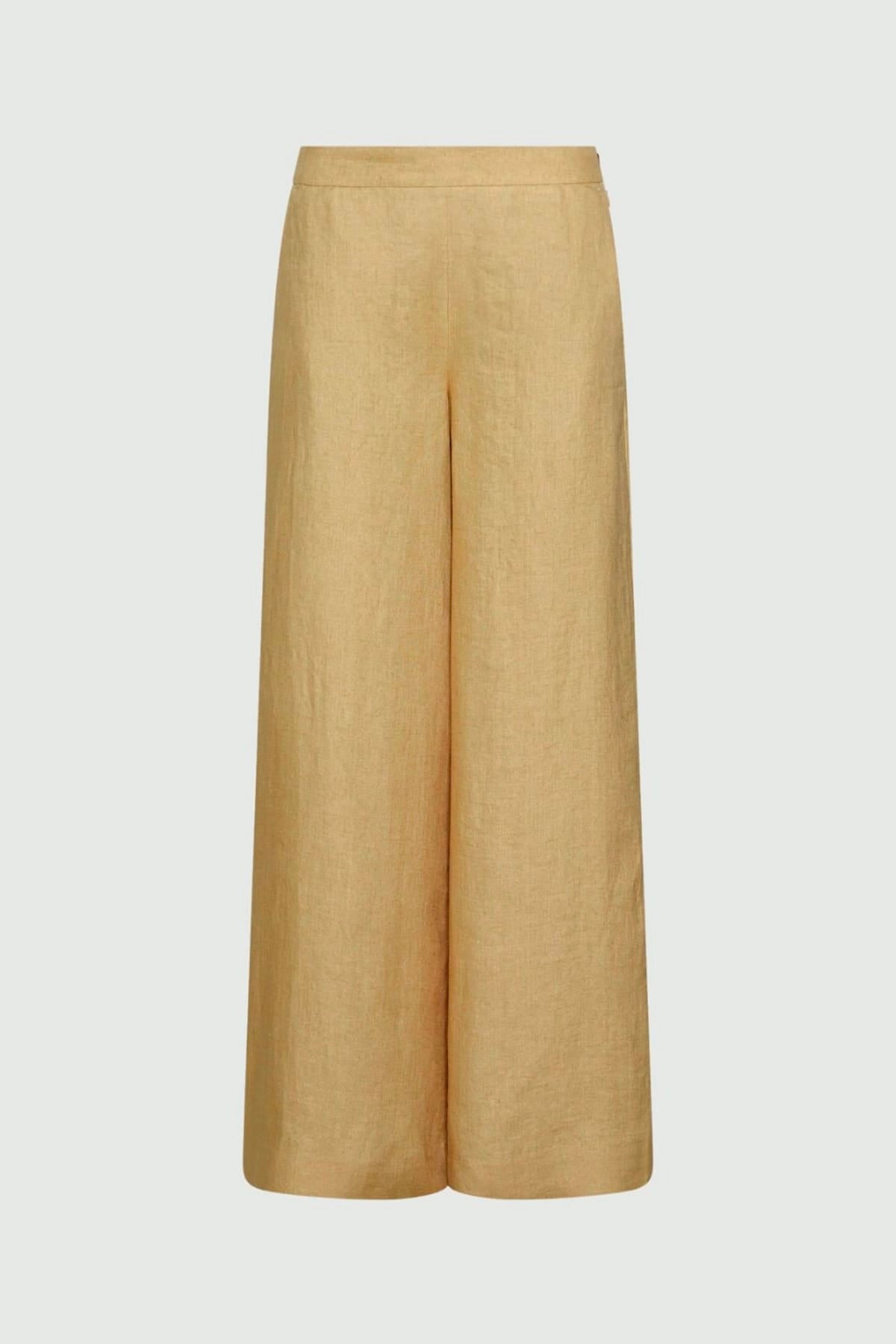 MARELLA PANTALONE LUNGO  KIWI / 34 Pantaloni in lino donna Marella Mllottelia