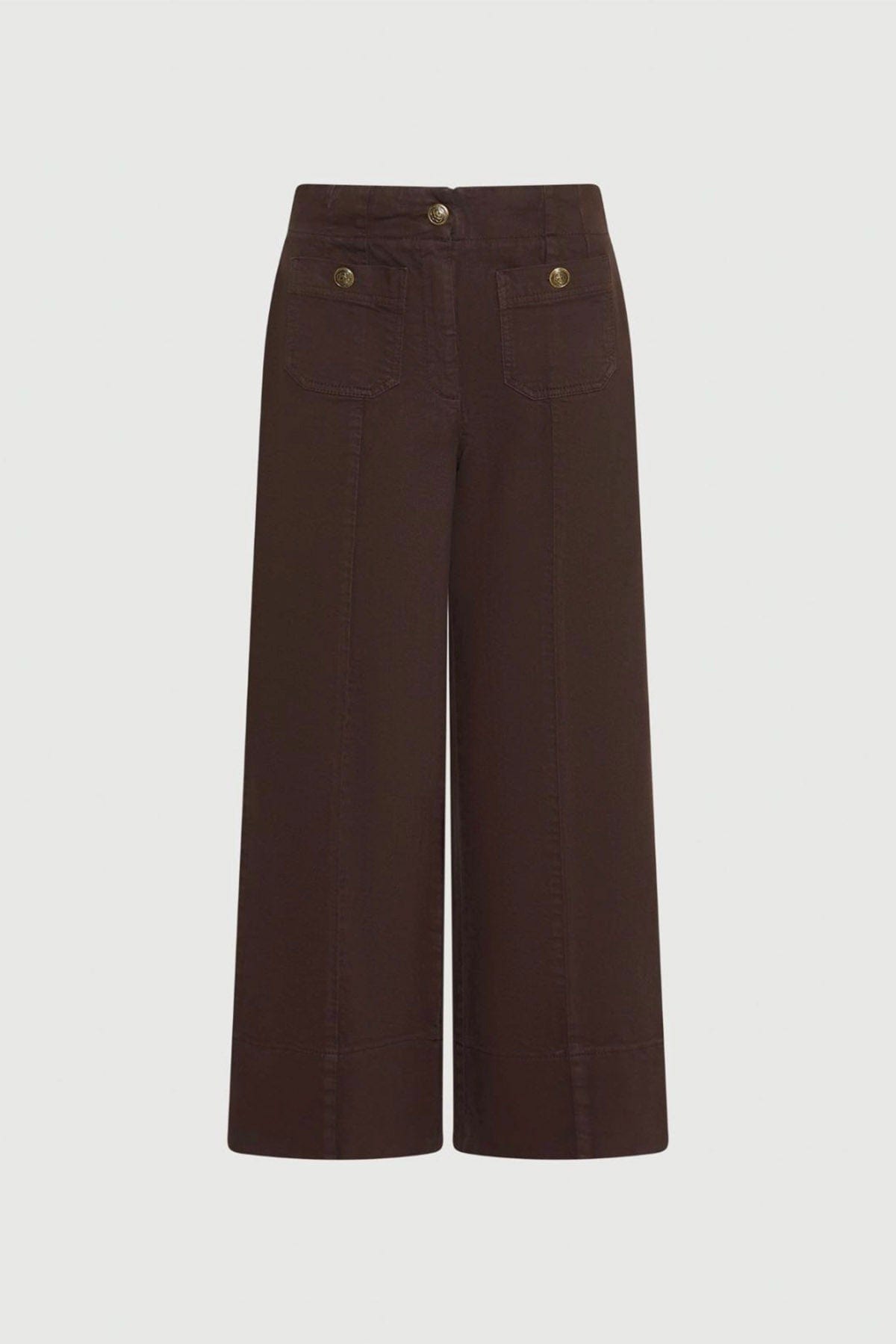 MARELLA PANTALONE LUNGO  MARRONE / 34 Pantaloni marroni donna Marella Velain