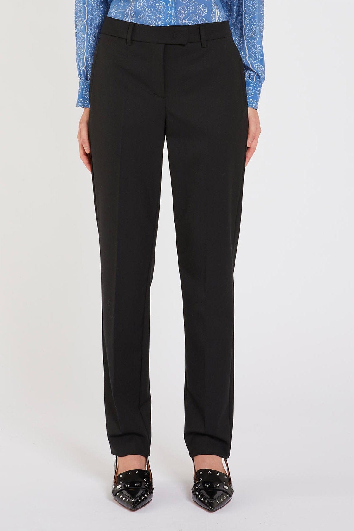 MARELLA PANTALONE LUNGO  NERO / 34 Pantalone lungo donna Marella Opaco