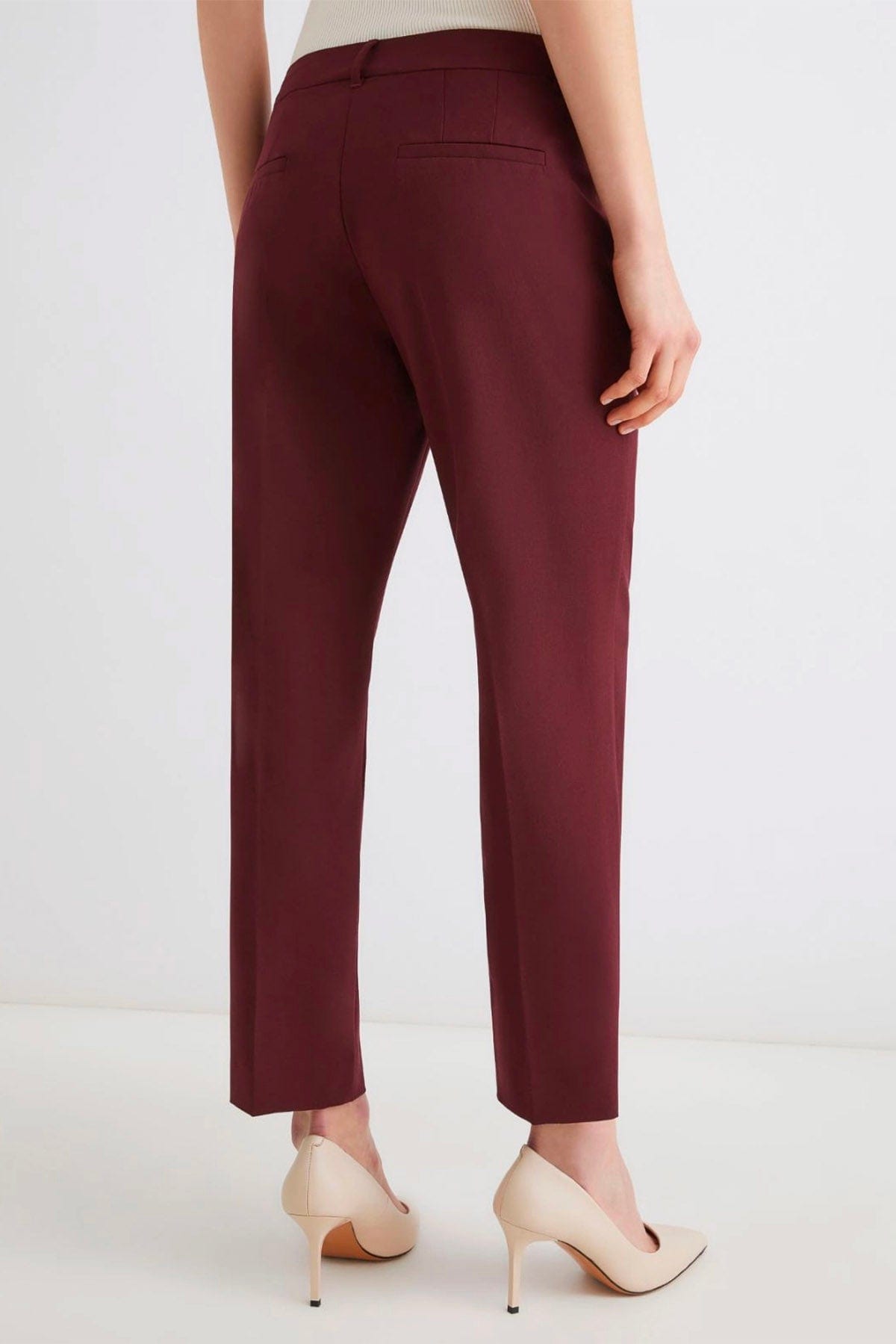 MARELLA PANTALONE LUNGO  Pantalone a sigaretta donna Marella Leccio