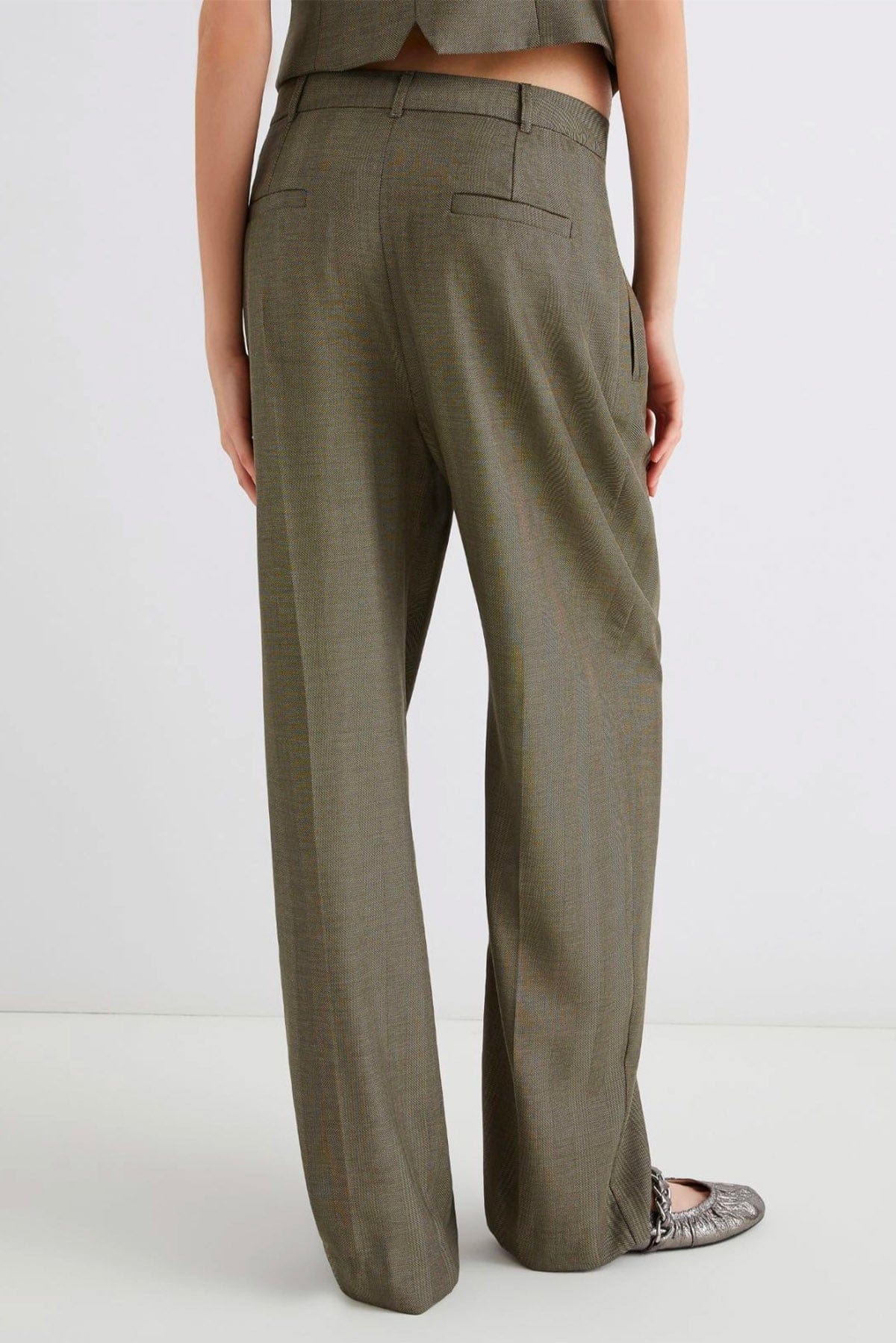 MARELLA PANTALONE LUNGO  Pantalone effetto resca donna Marella Hull