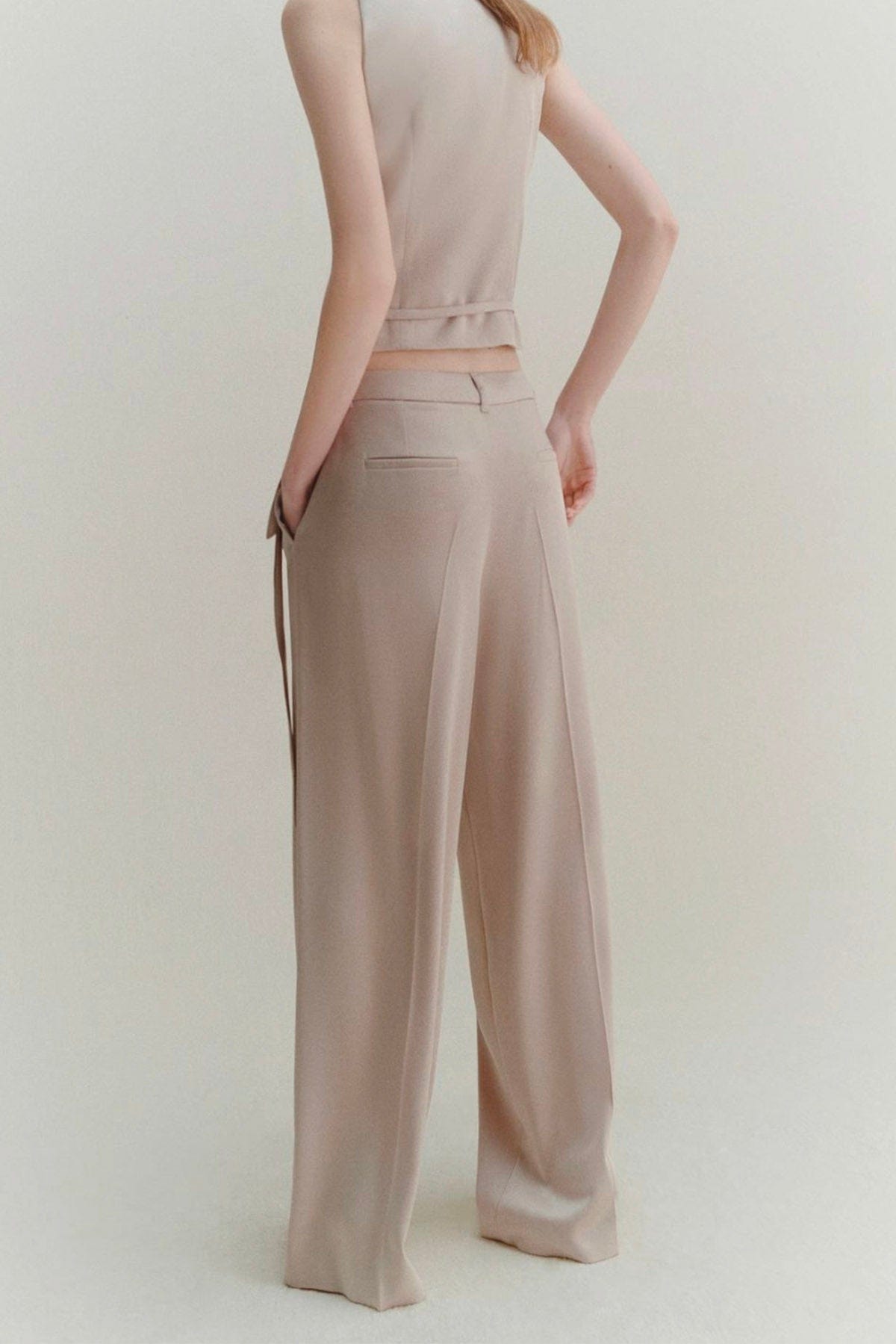 MARELLA PANTALONE LUNGO  Pantalone lungo a palazzo donna Marella Wolf